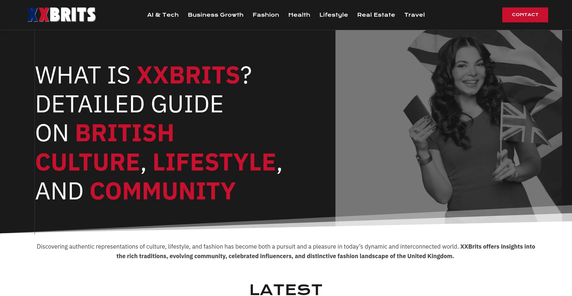 Website screenshot of Xxbrits.uk