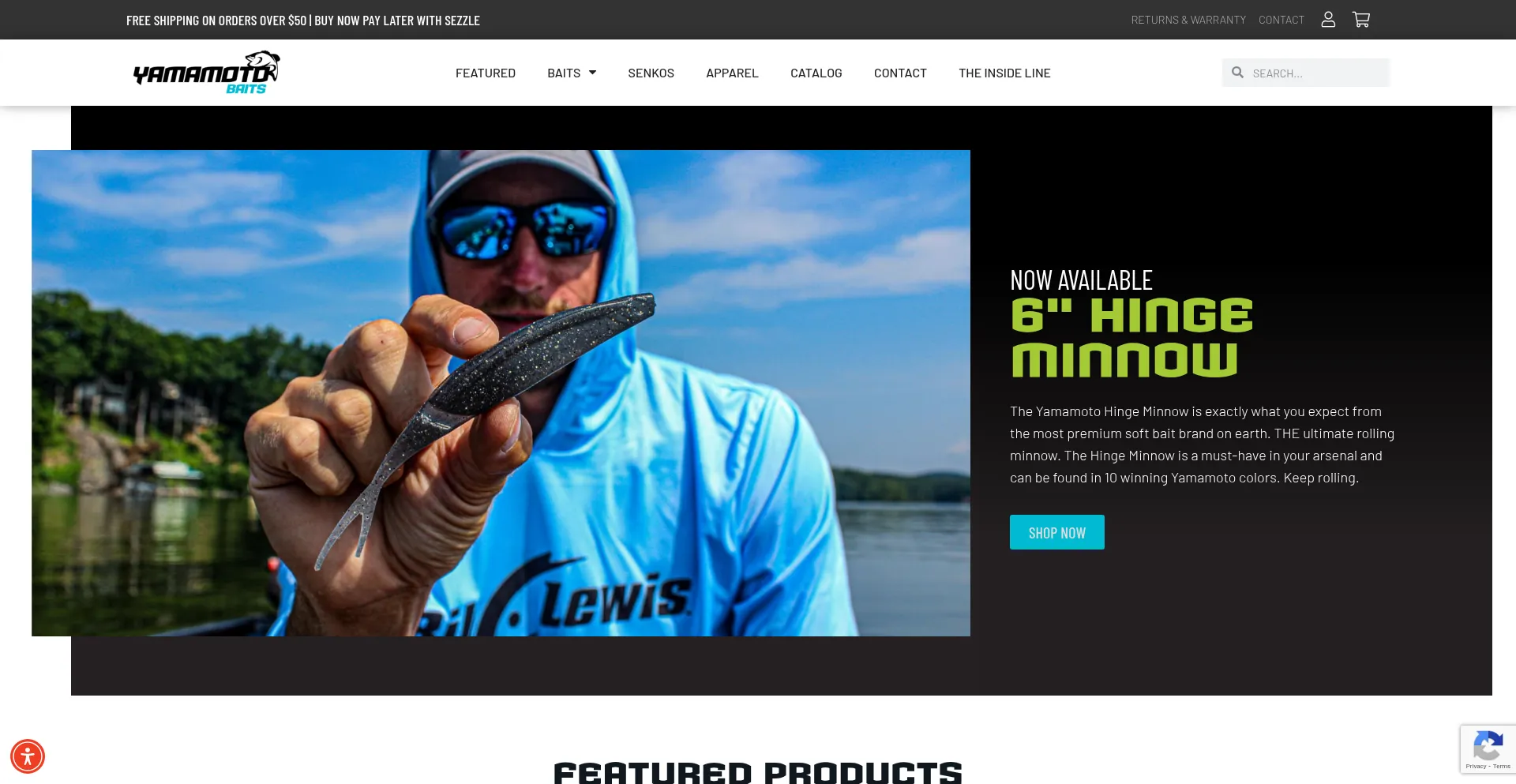 Yamamotobaits.com Screenshot