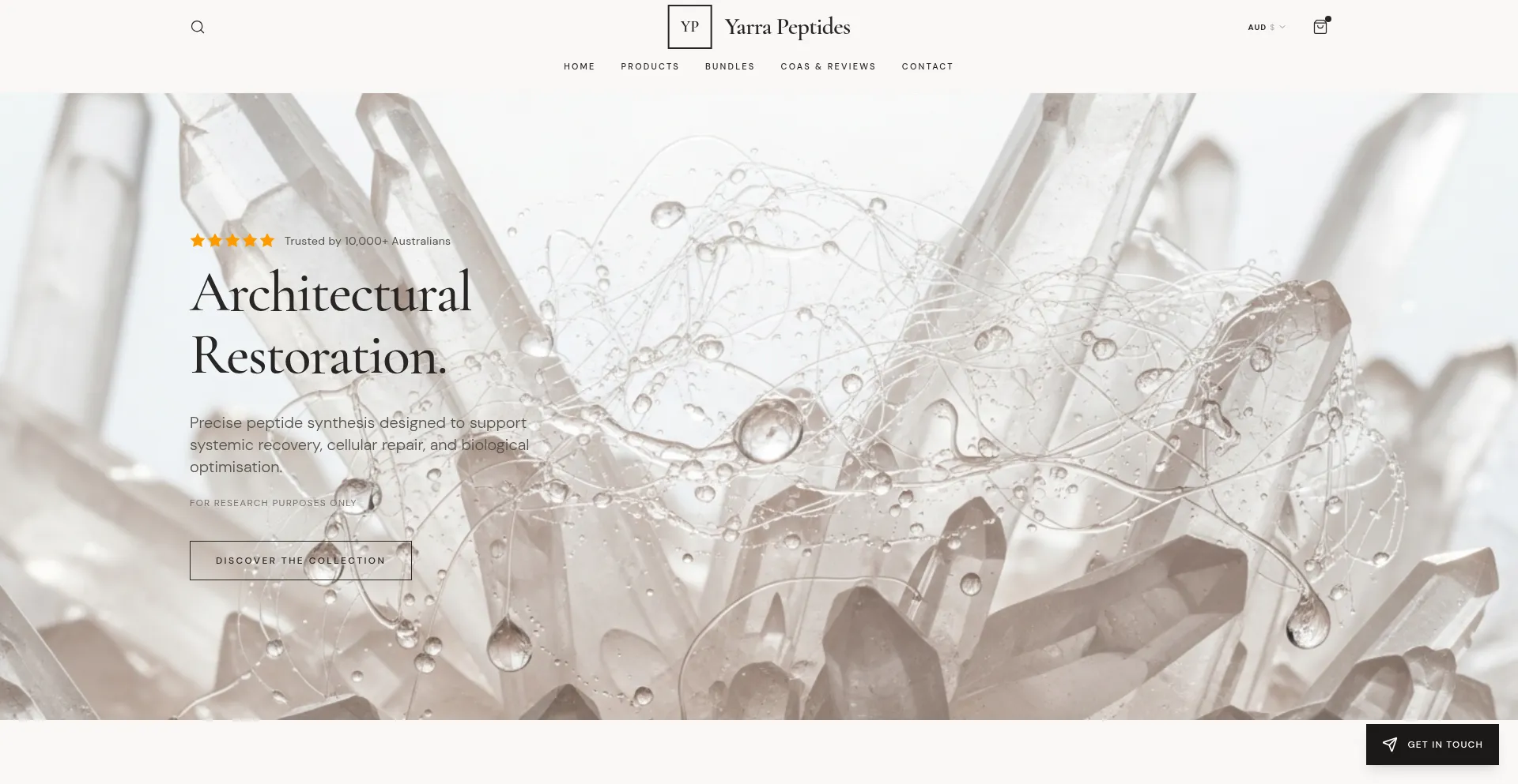 Yarra-peptides.com