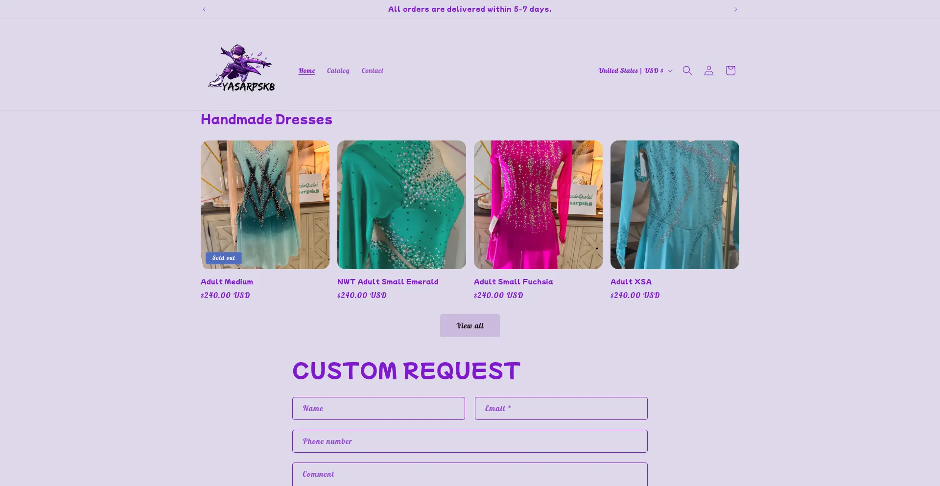 Yasarpsk8.com Screenshot