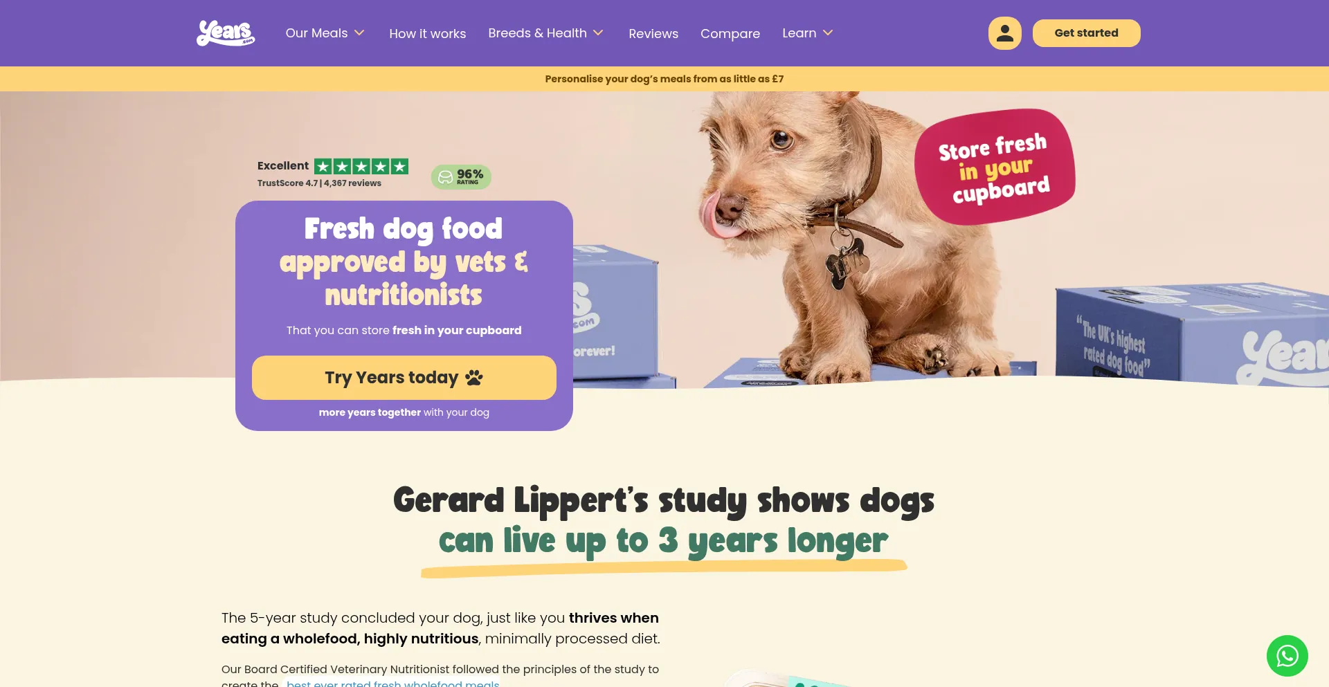 Years.com Screenshot