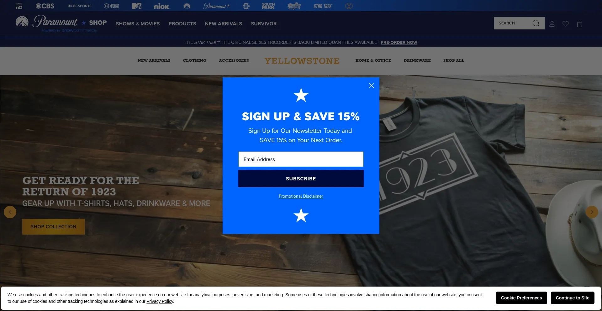 Yellowstonesclothing.com