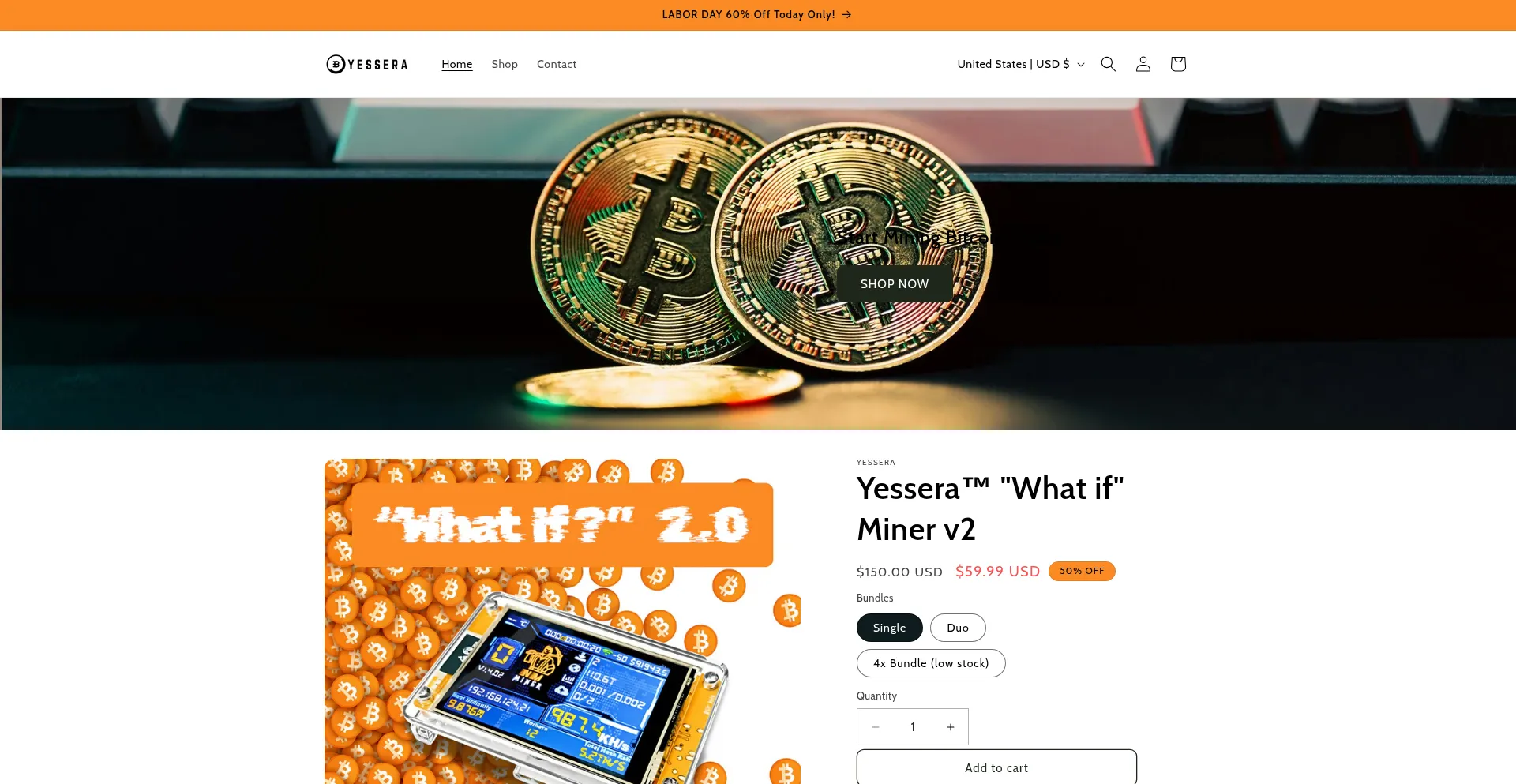 Yessera.com Screenshot
