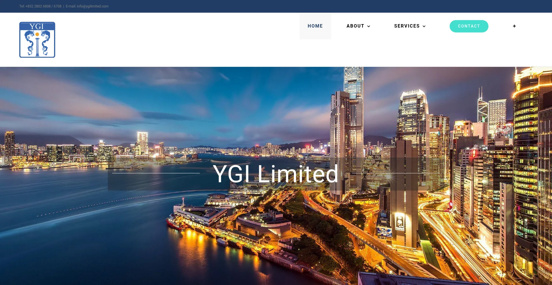 Website screenshot of Ygilimited.com