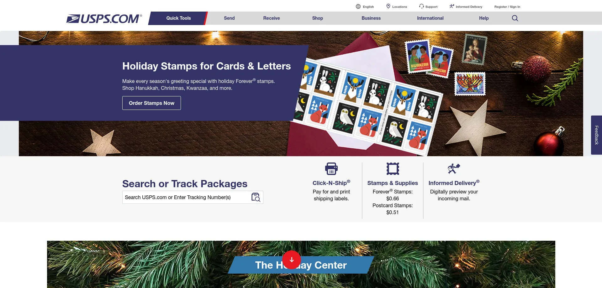 Website screenshot of Yi-postoffice.com