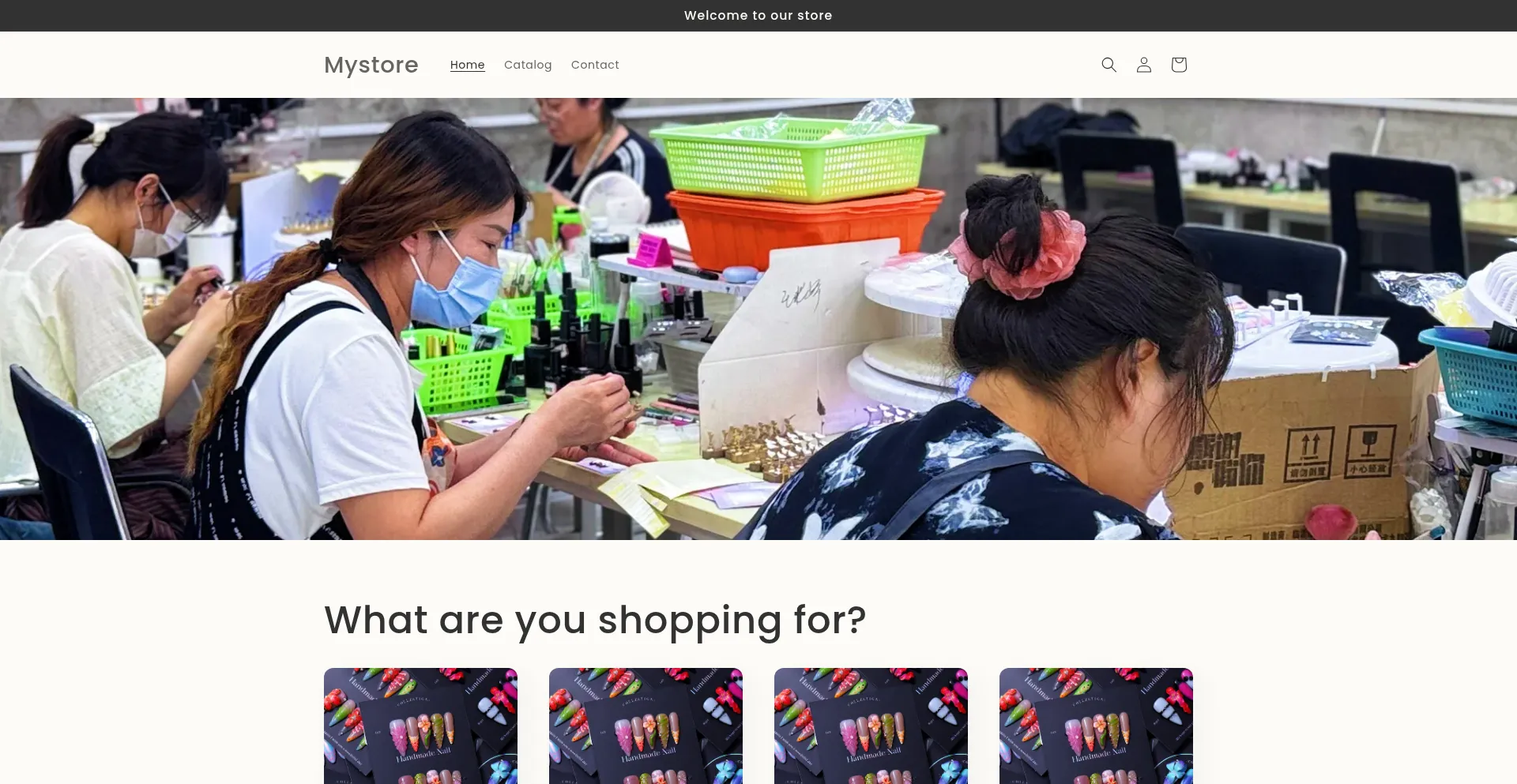Website screenshot of Yifkdm-0w.myshopify.com