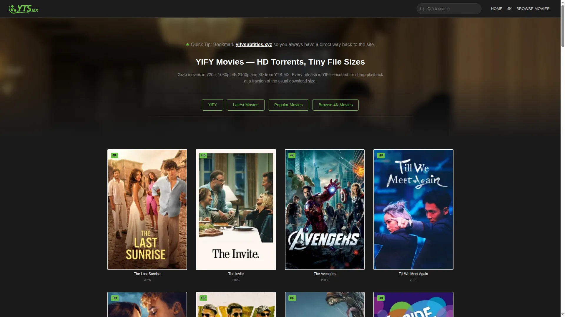Yifysubtitles.xyz
