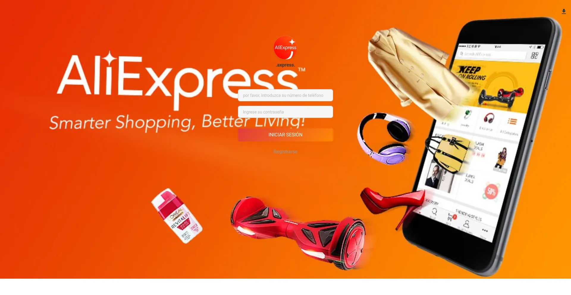 Website screenshot of Yiihs63o.shop