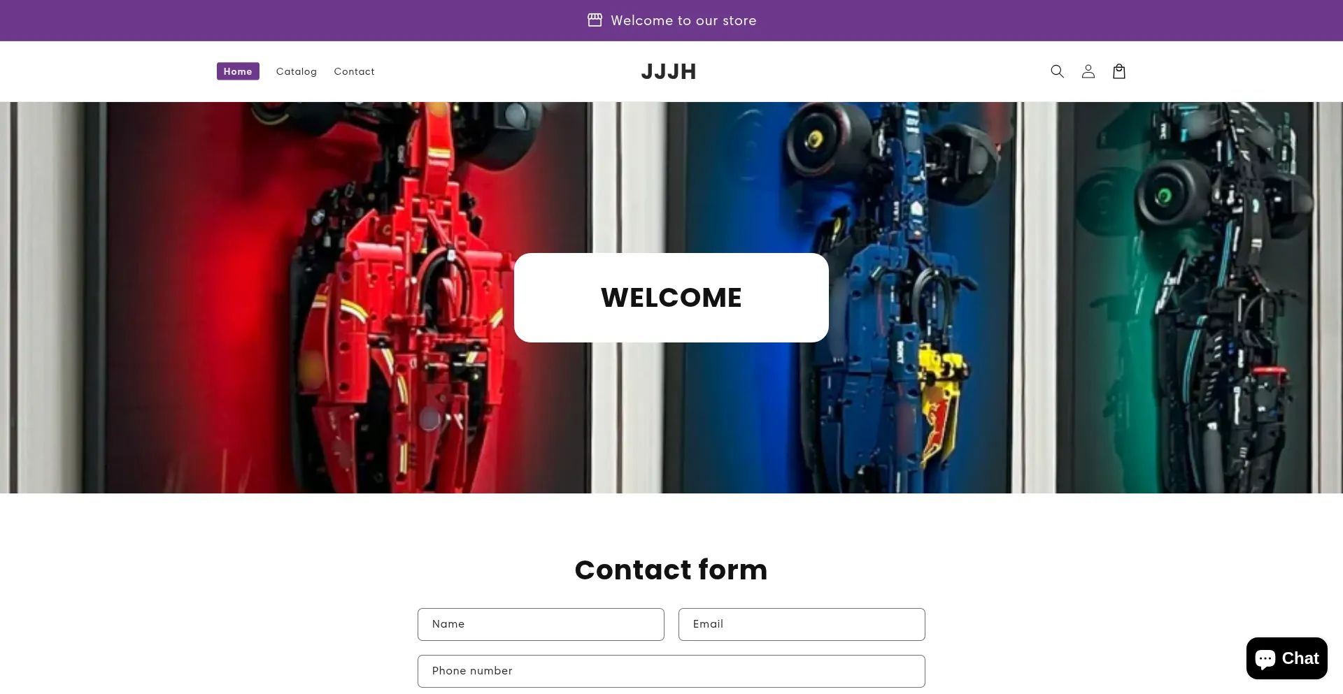 Website screenshot of Yilonghua191.shop
