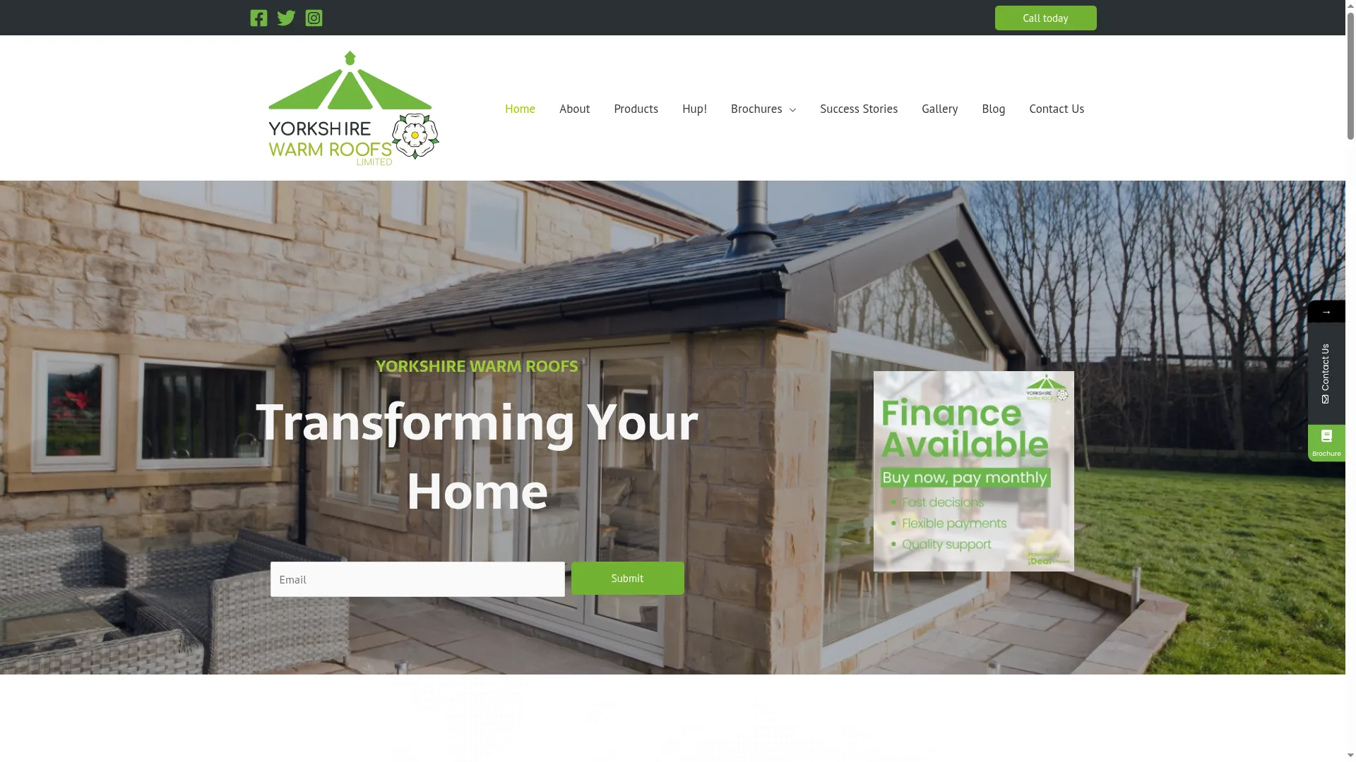 Yorkshirewarmroofs.co.uk