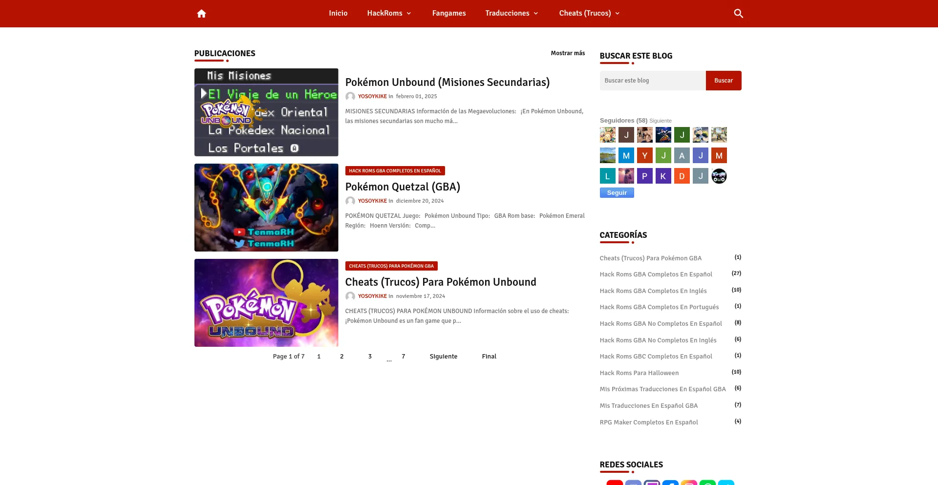Website screenshot of Yosoykike.blogspot.com