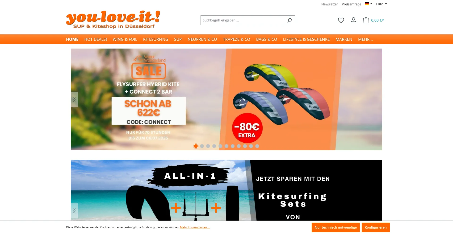 Website screenshot of You-love-it.eu