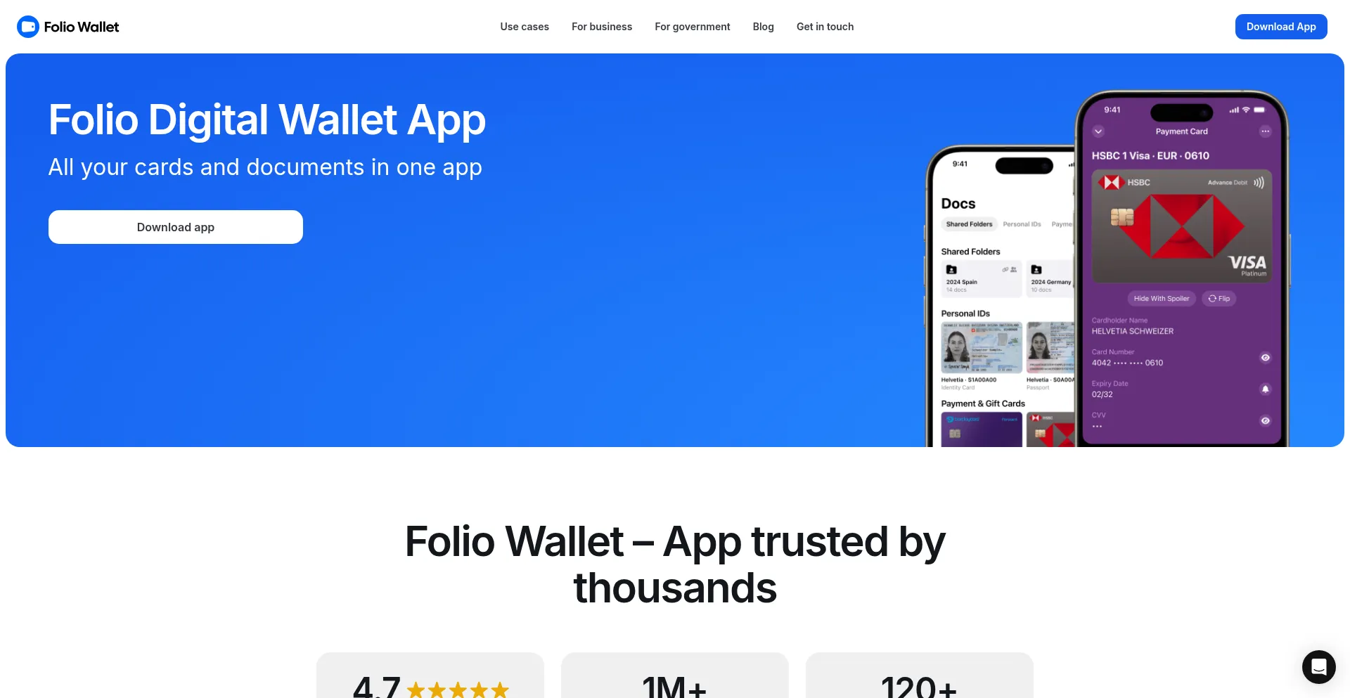 Website screenshot of Your.id