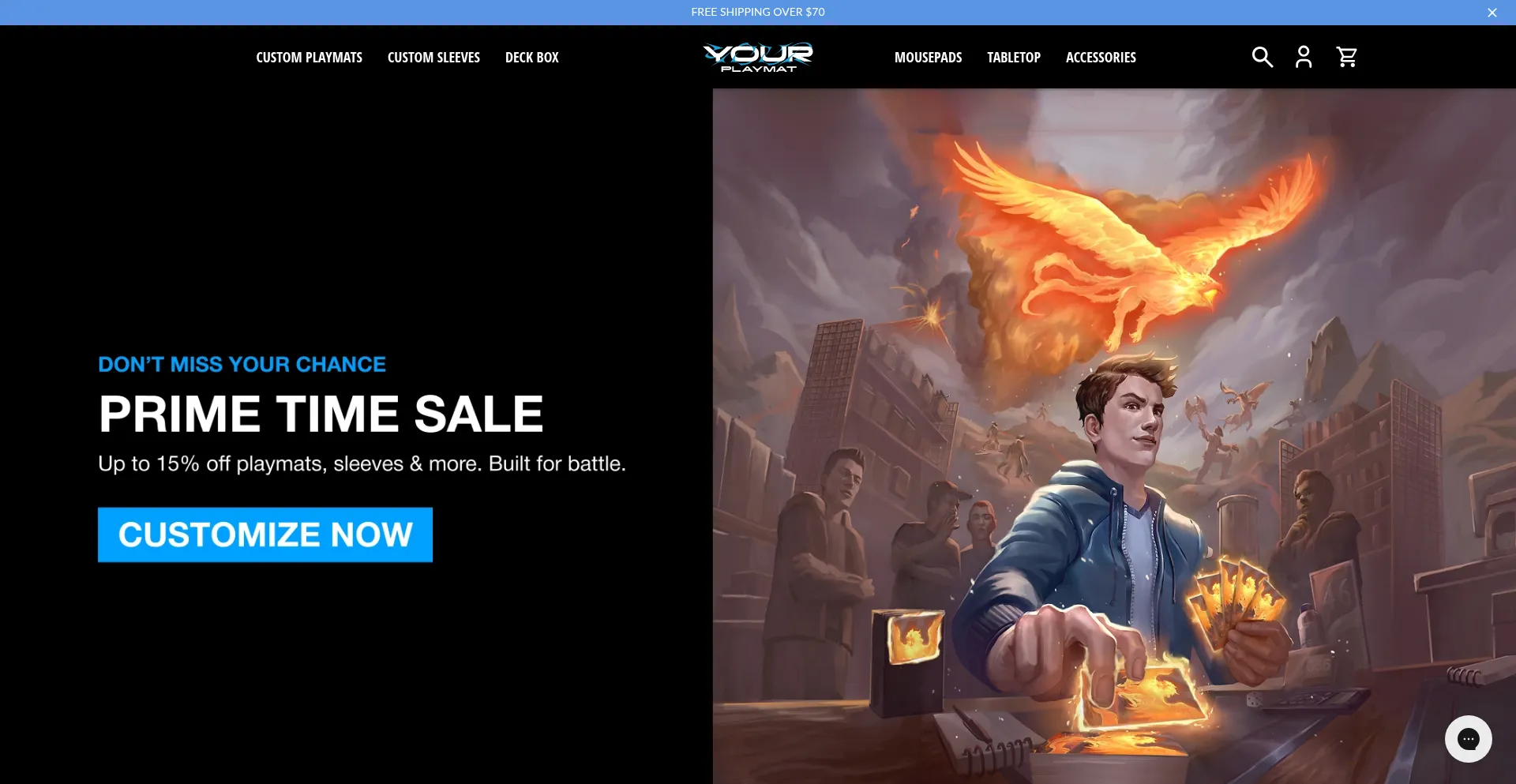 Yourplaymat.com Screenshot