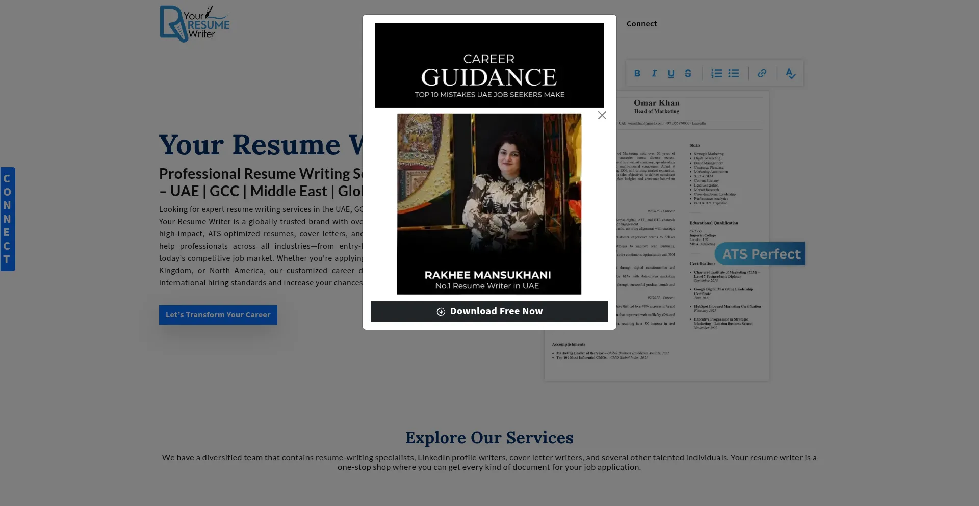 Yourresumewriter.com