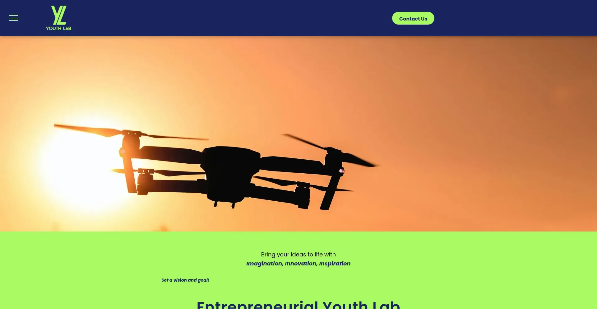 Youthlabco.com Screenshot