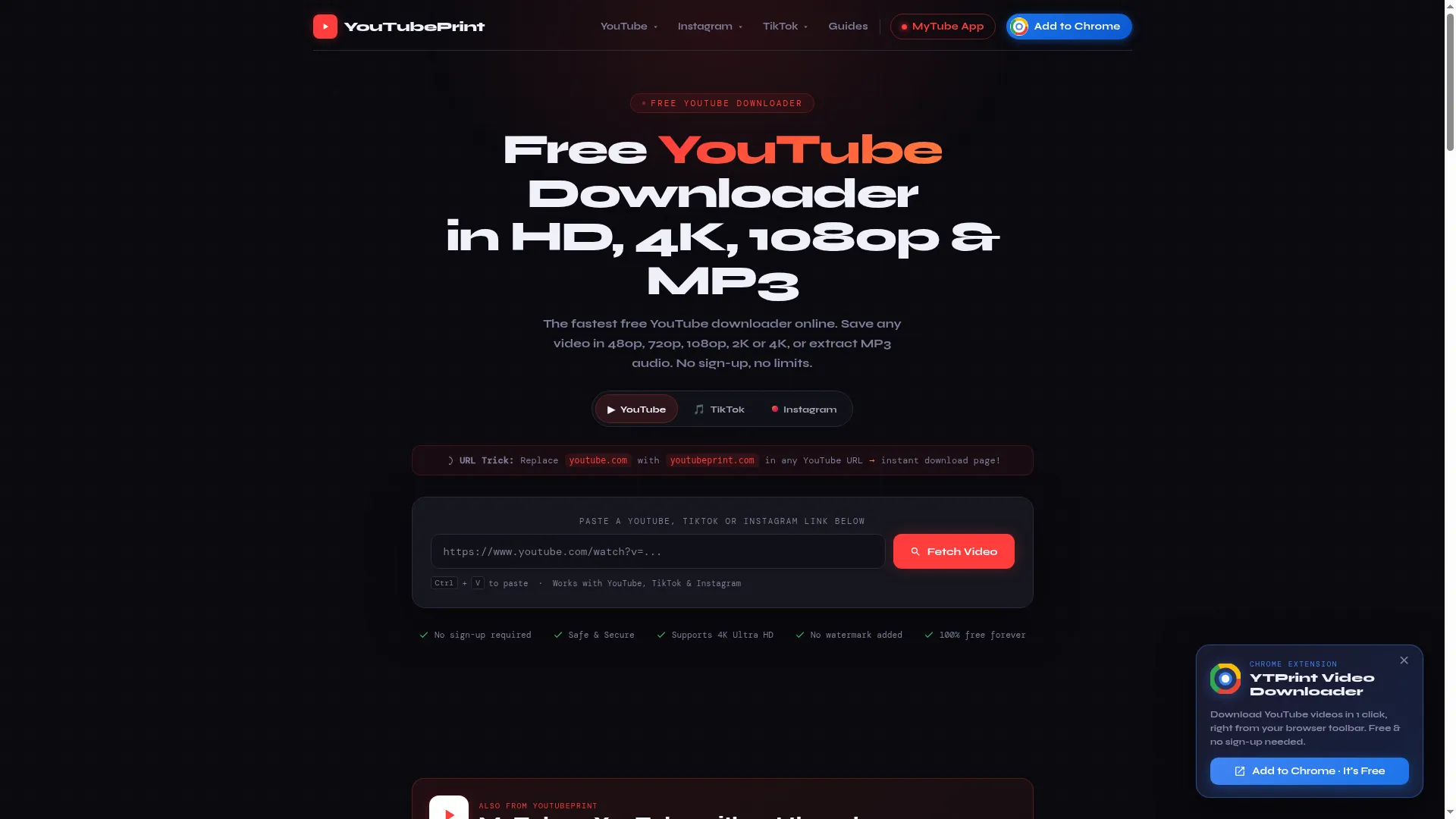 Youtubeprint.com