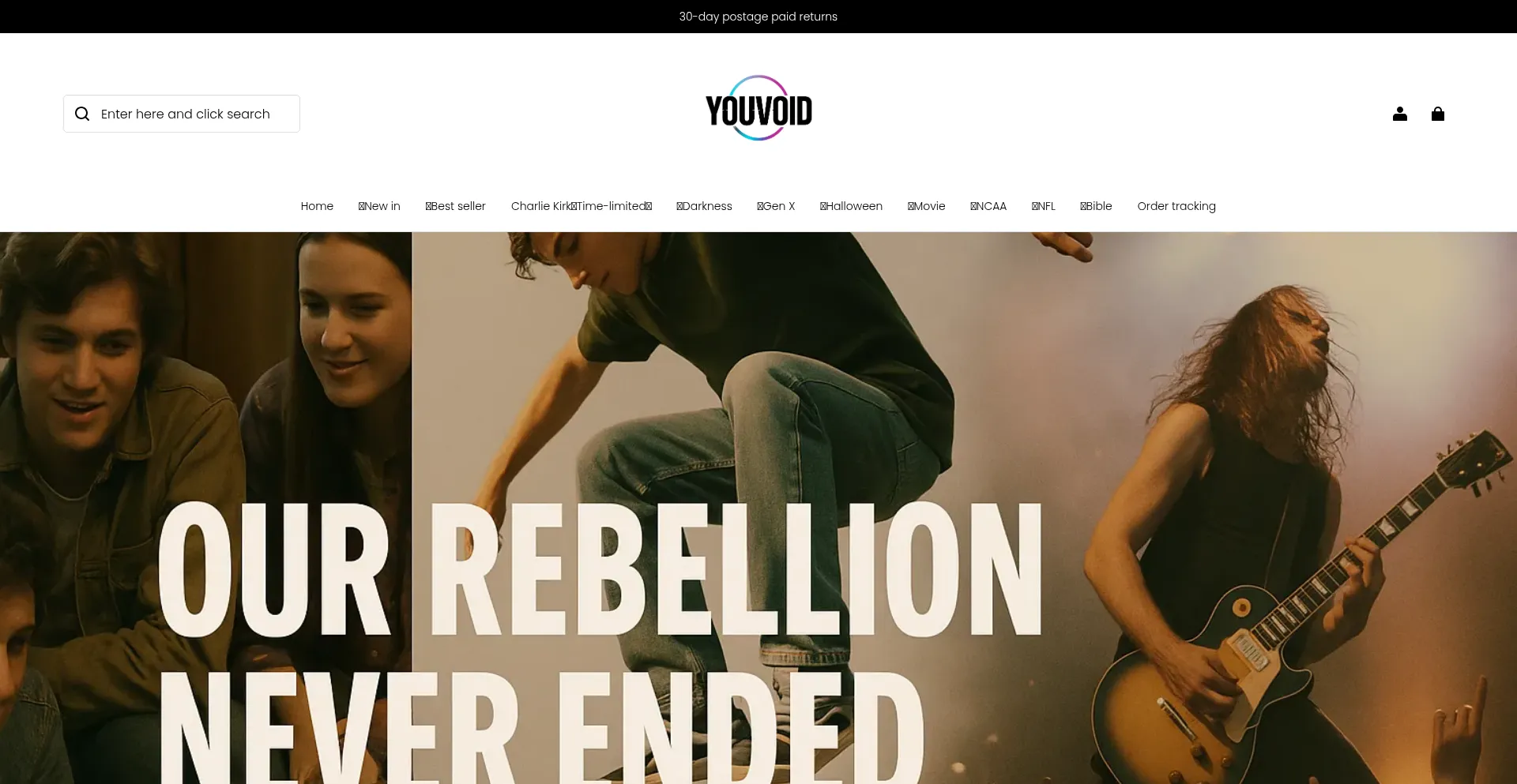 Youvoid.com Screenshot