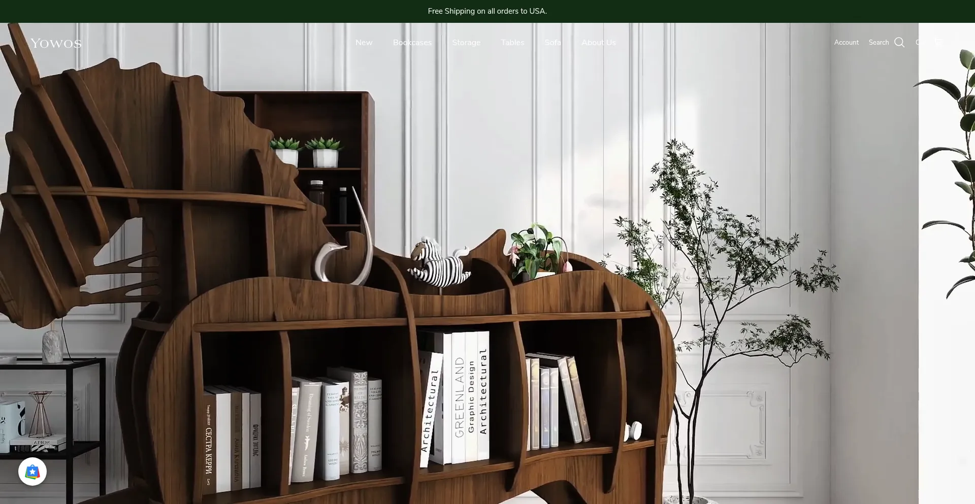 Website screenshot of Yowos.com