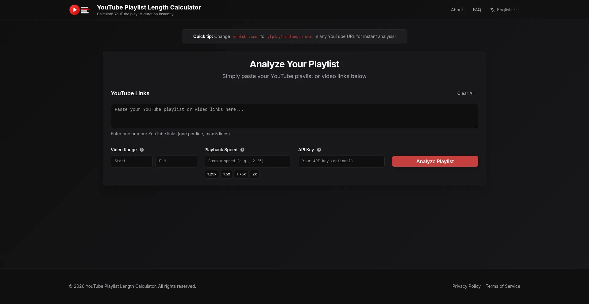 Ytplaylistlength.com