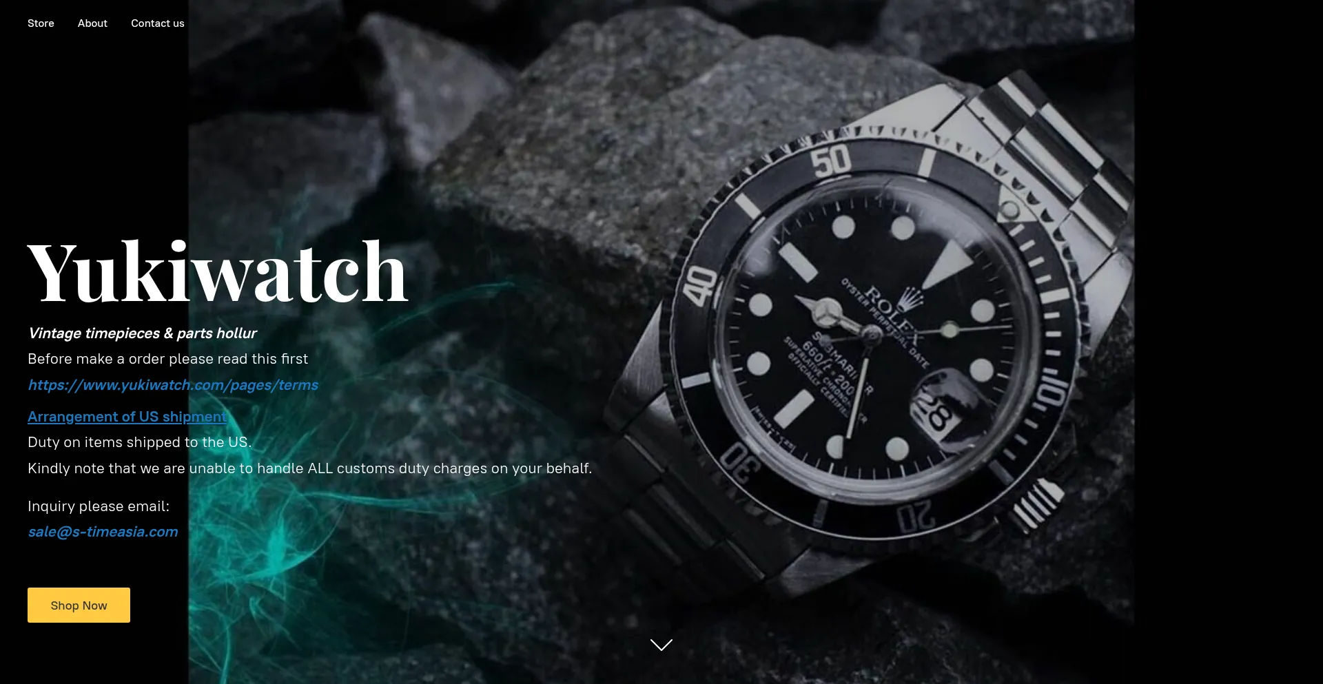 Yukiwatch.com Screenshot