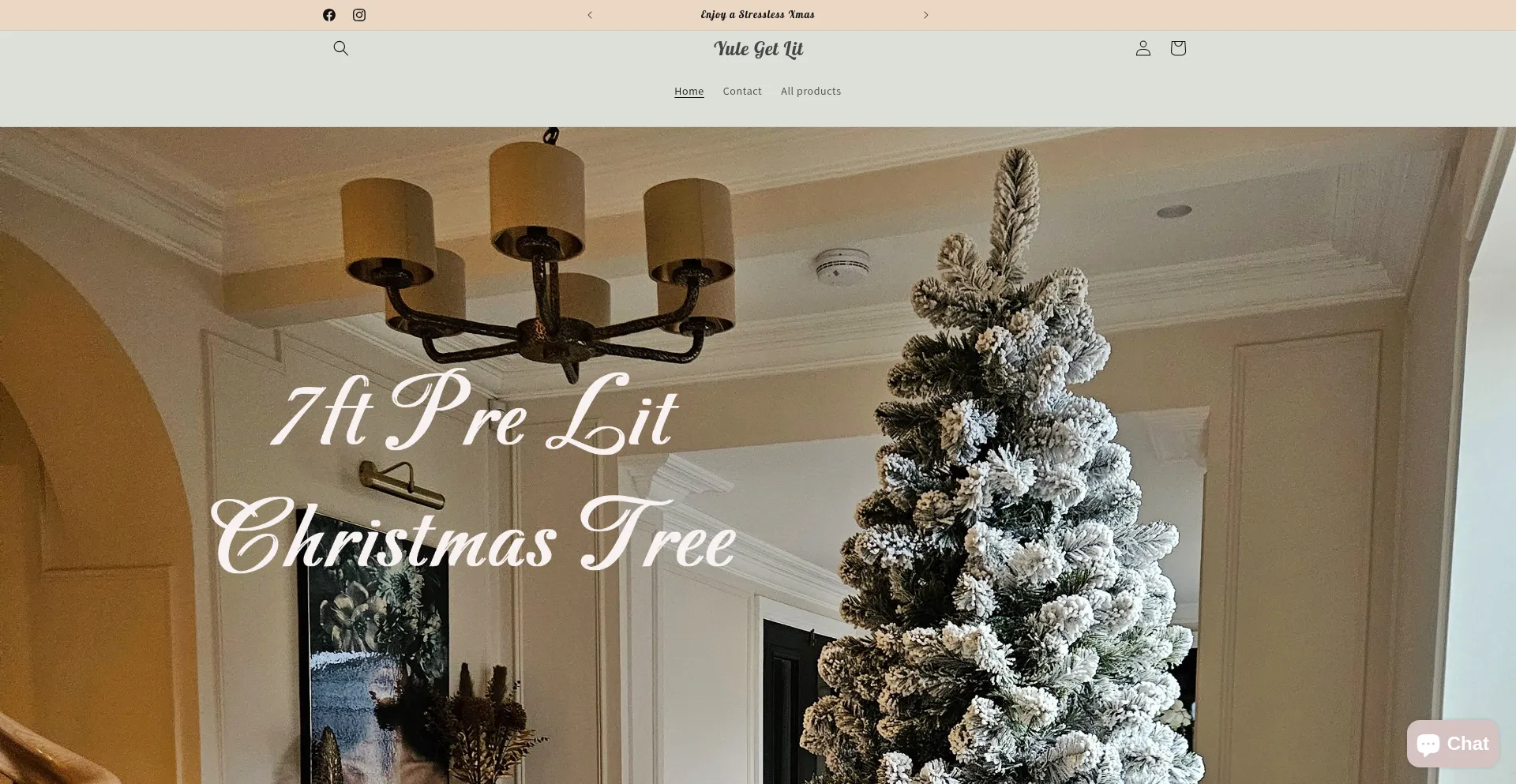 Yule-get-lit.co.uk Screenshot