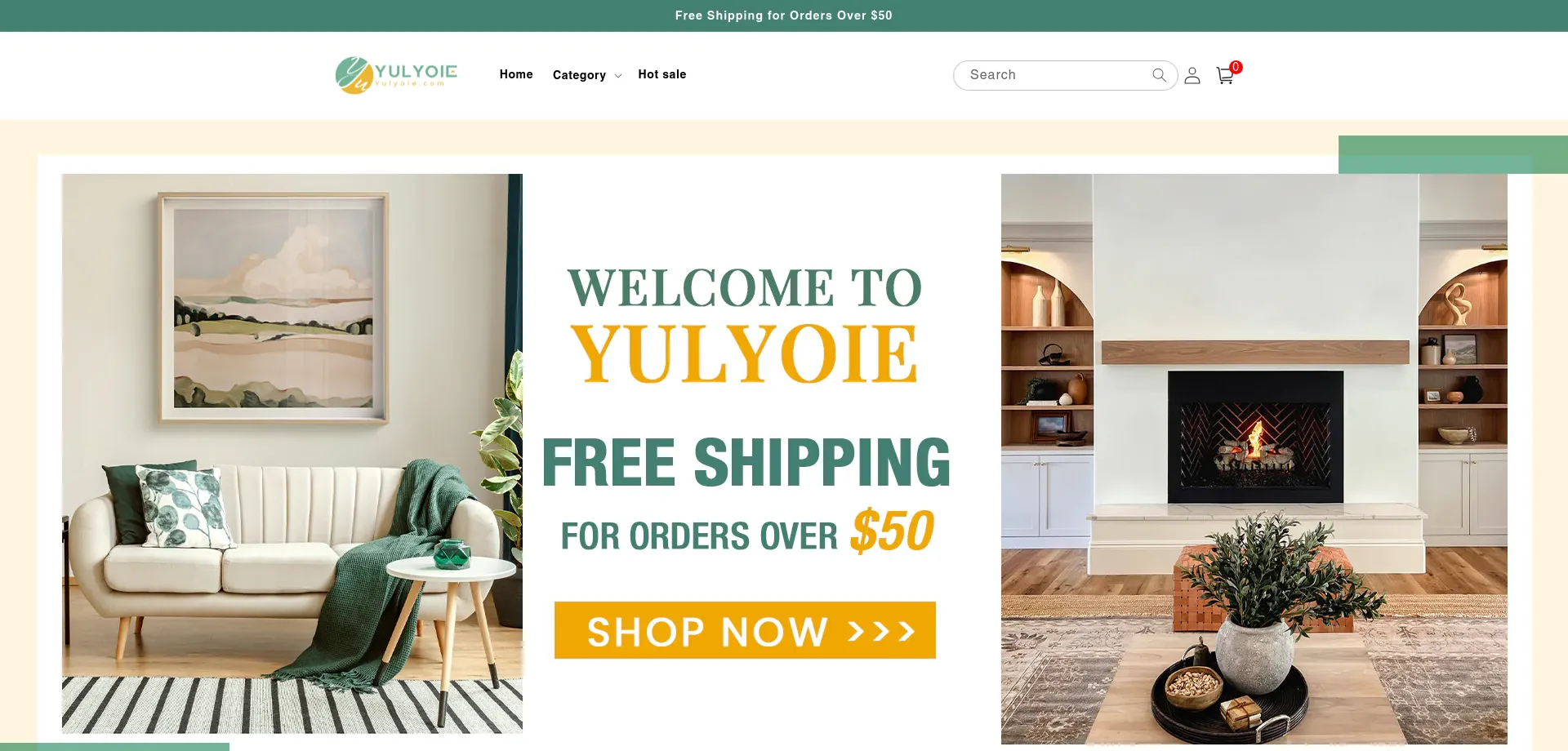 Website screenshot of Yulyoie.com