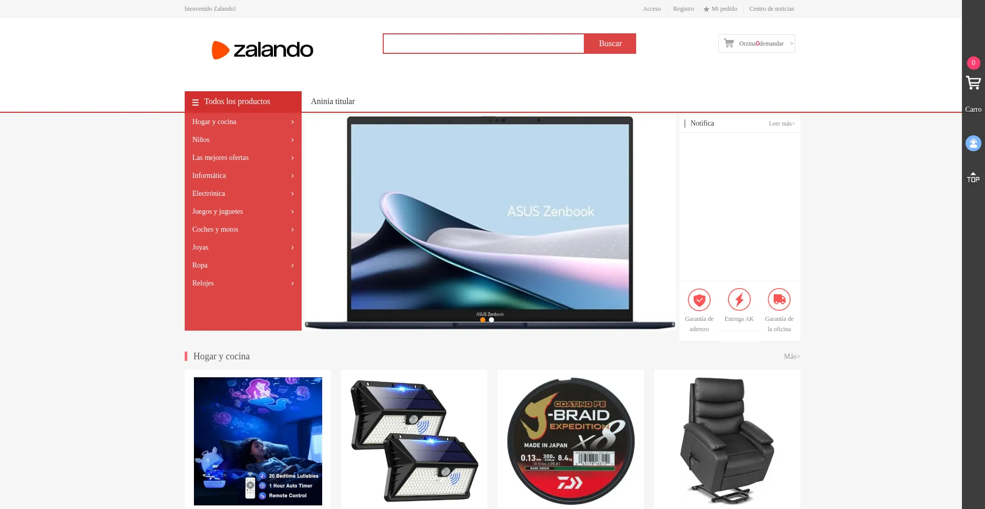 Zalando.vvipes.com Screenshot