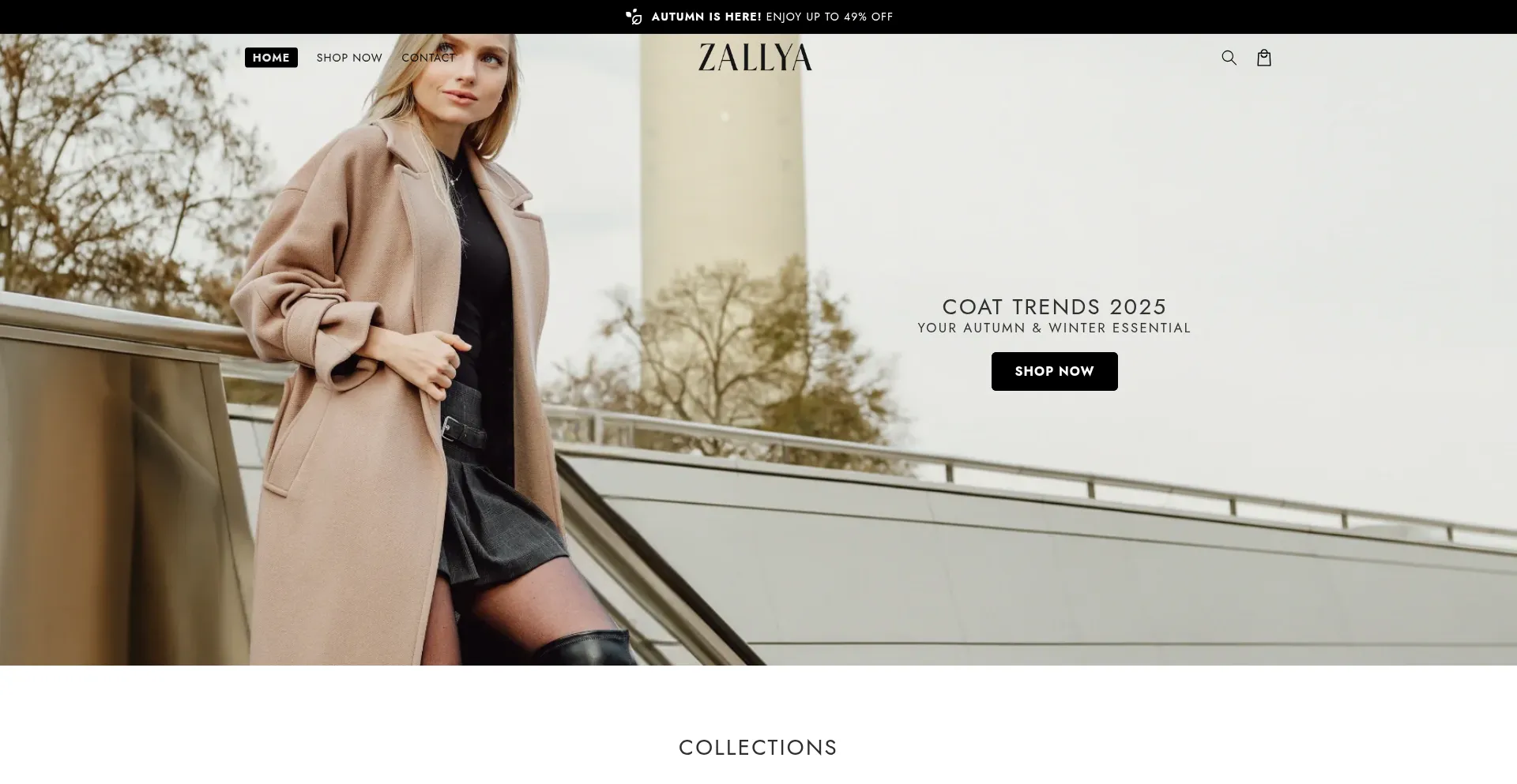 Zallya.com Screenshot