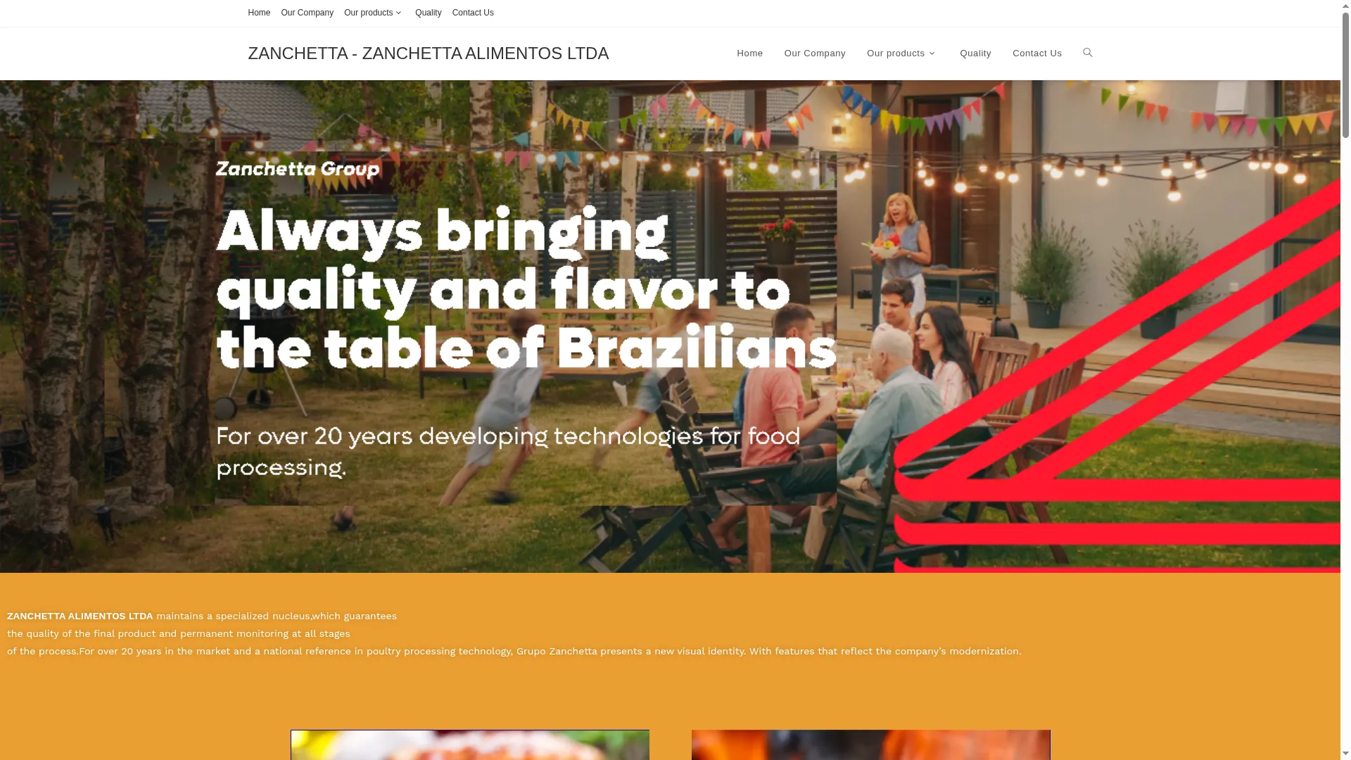 Zanchettaalimentosltda.com