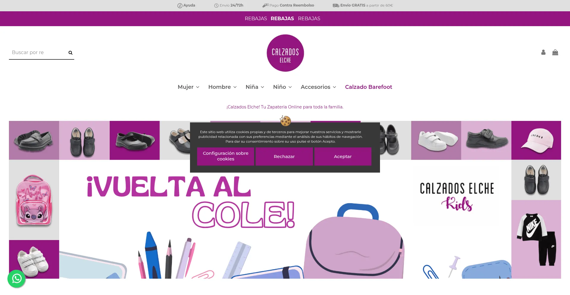 Zapatosbaratos-lowcost.com Screenshot