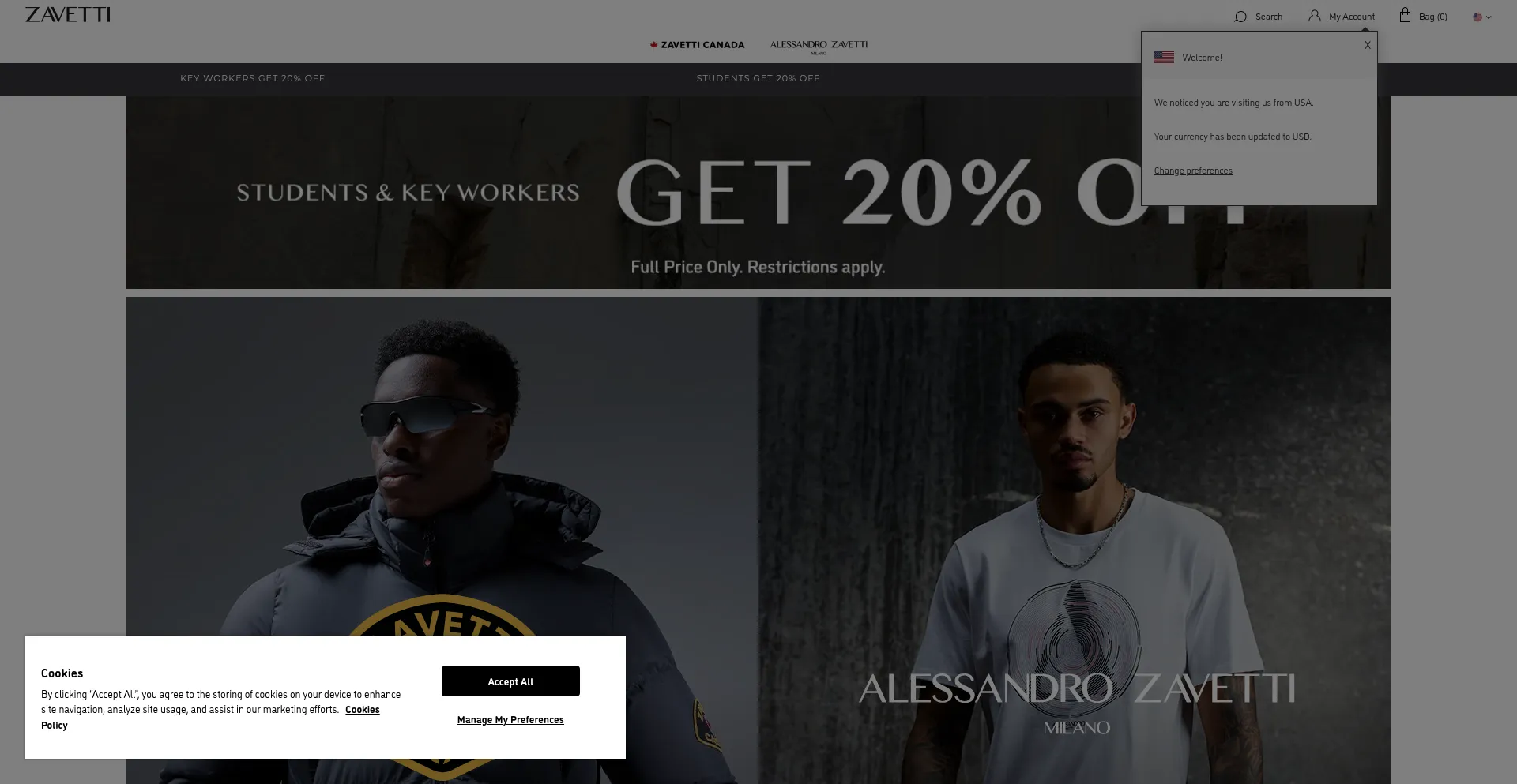 Zavetti.com Screenshot