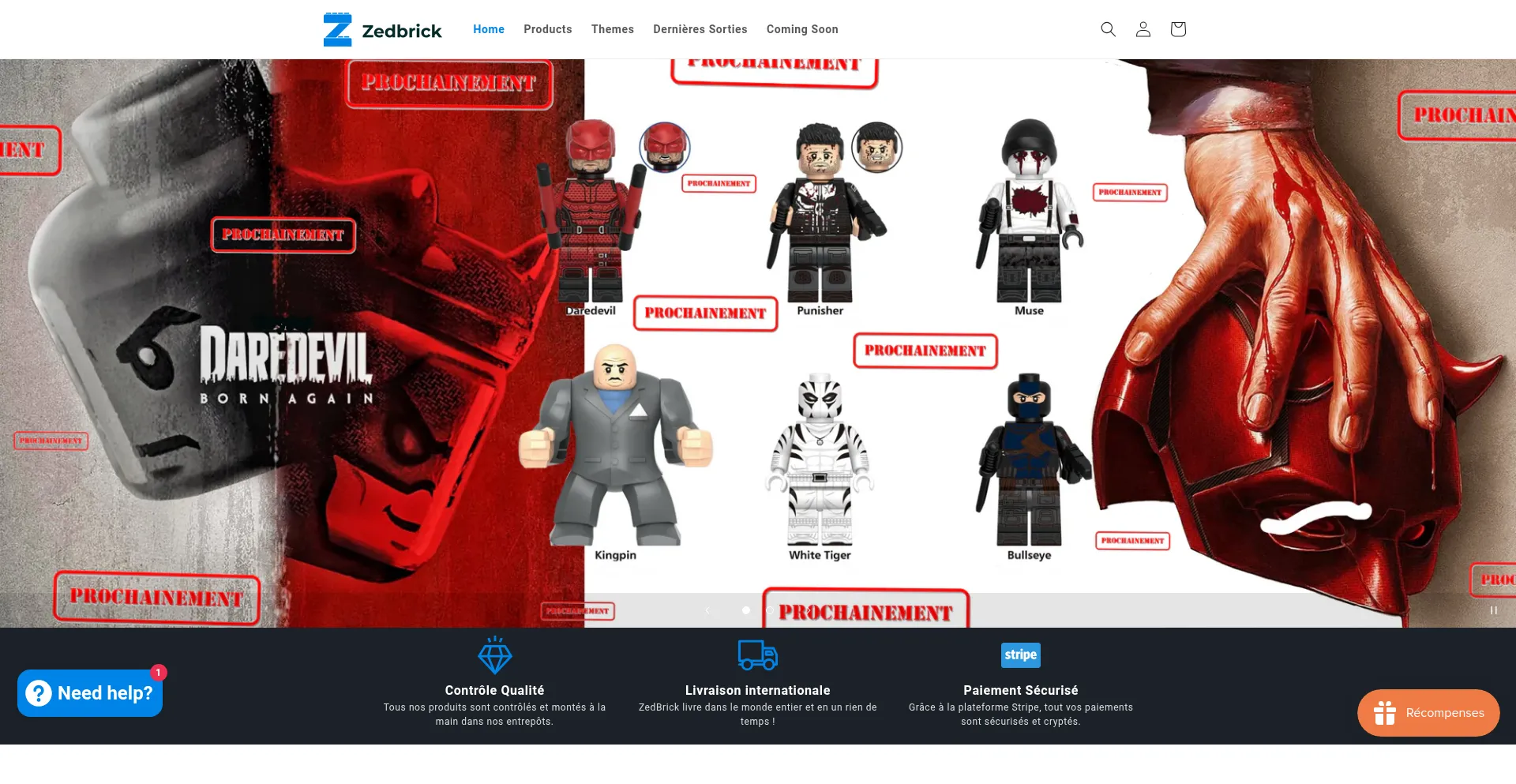 Zedbrick.com Screenshot