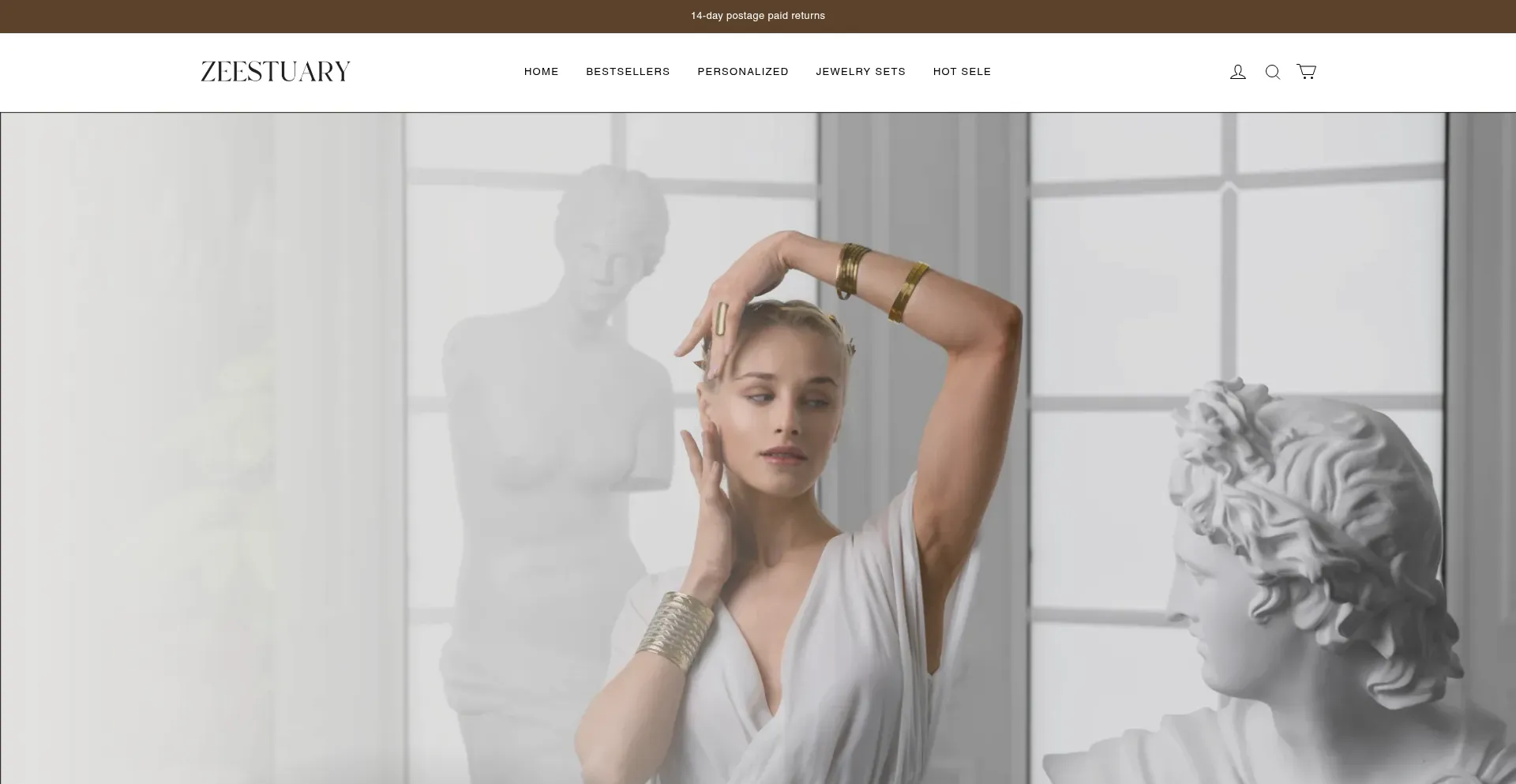 Website screenshot of Zeestuary.com