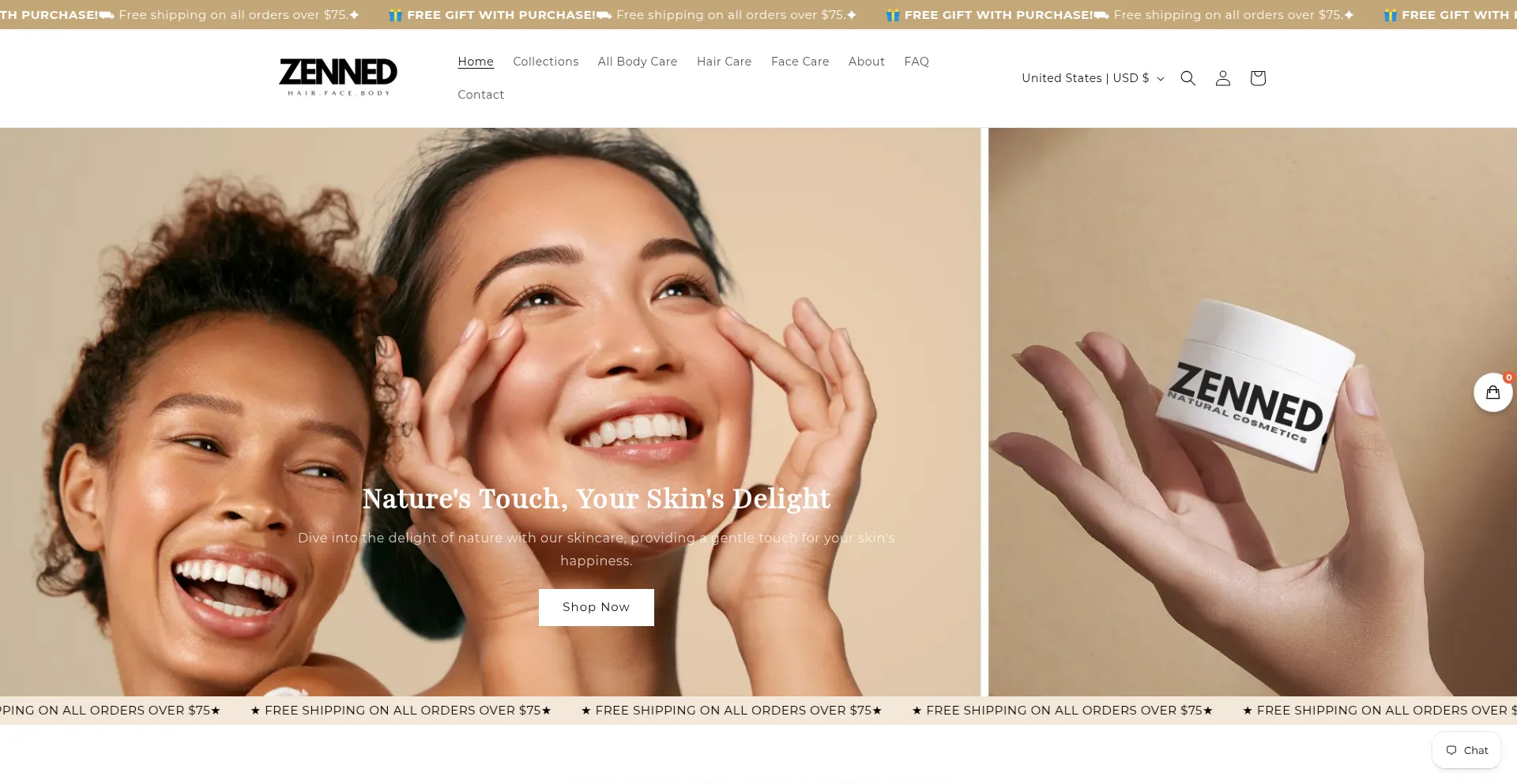 Zennedhairfacebody.com