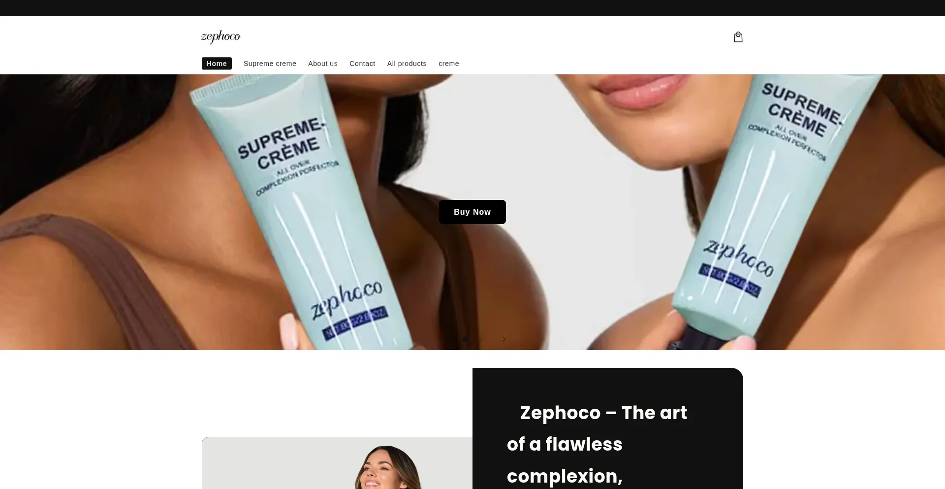 Zephoco-store.com Screenshot
