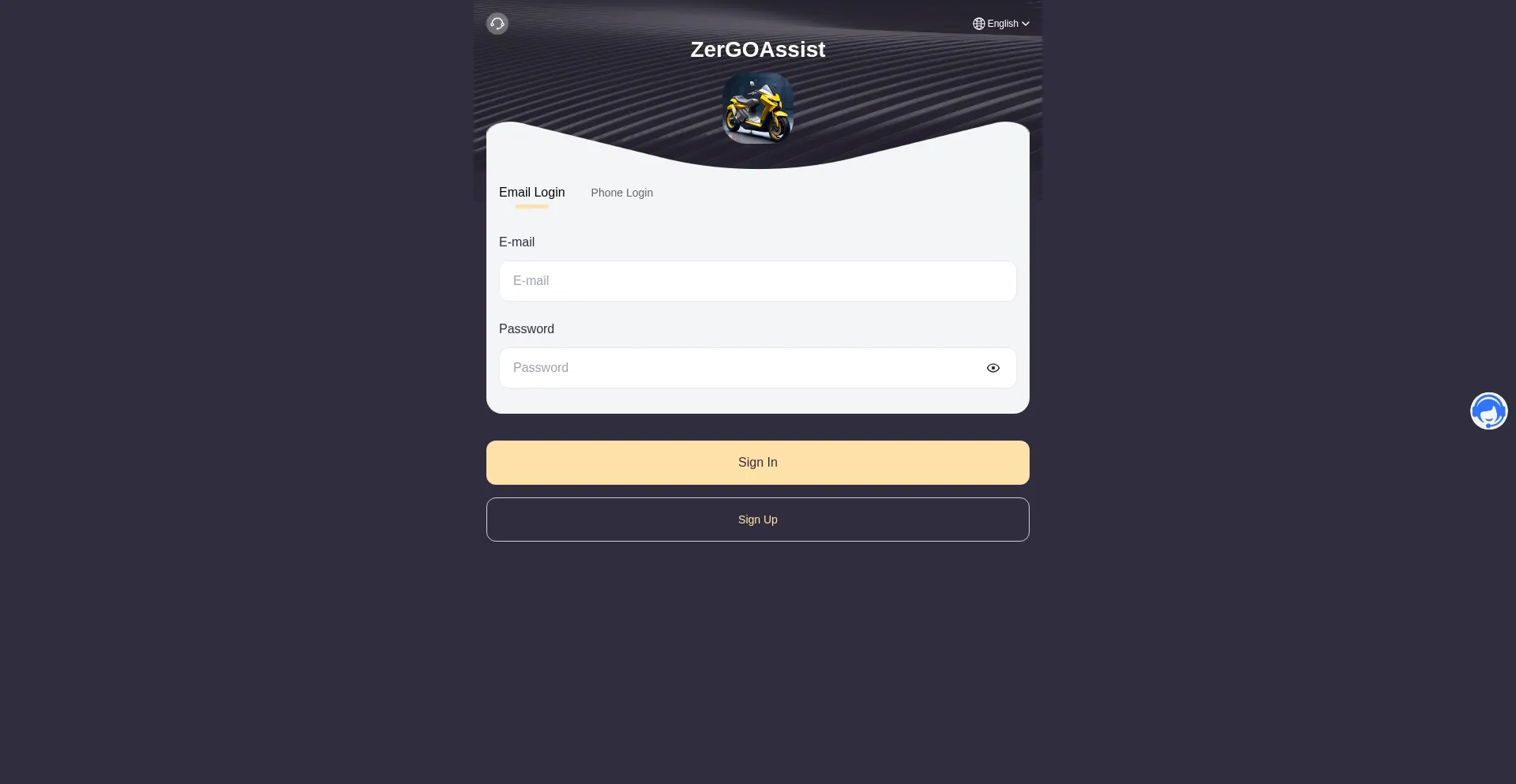 Website screenshot of Zergoassist.com