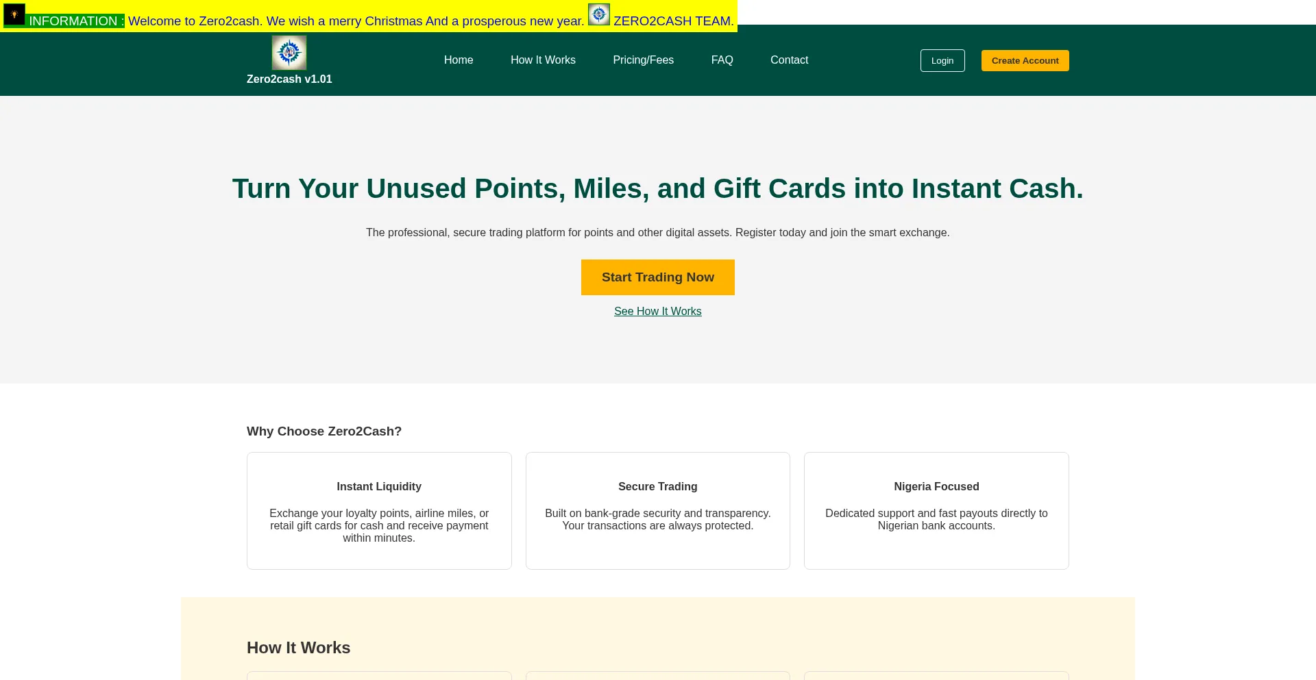 Zero2cash.com.ng