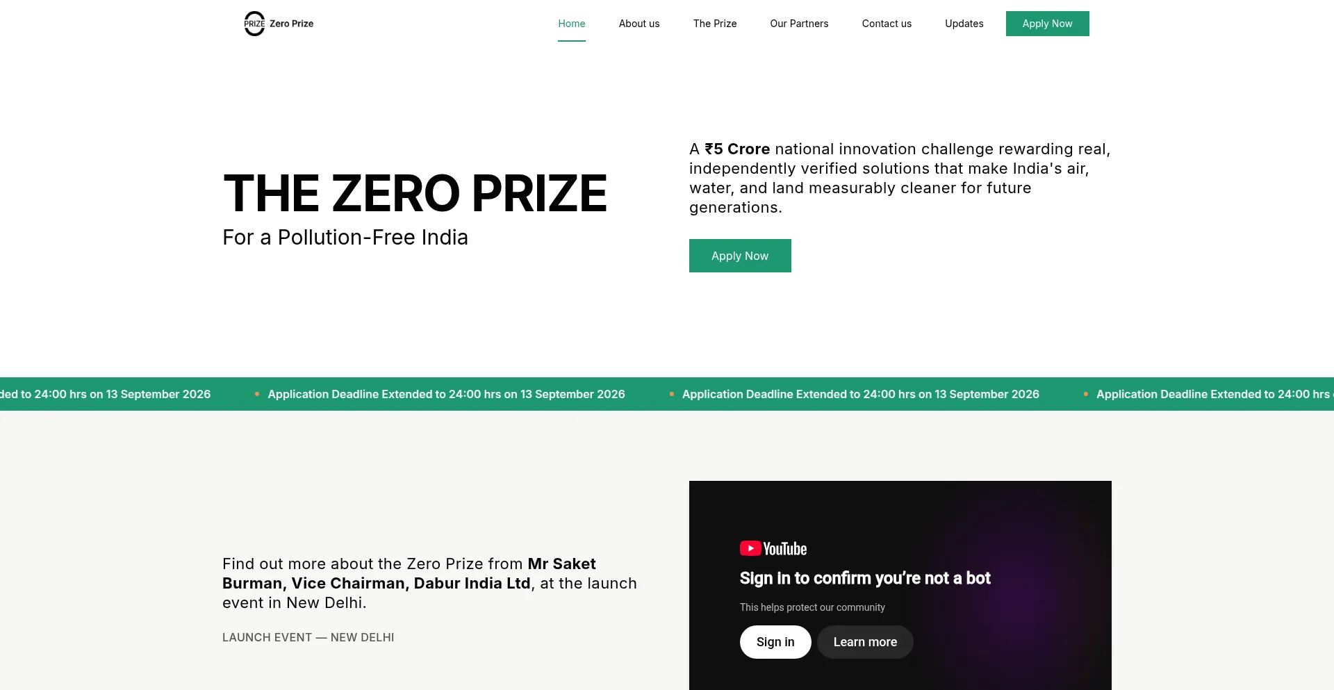 Zeroprize.org