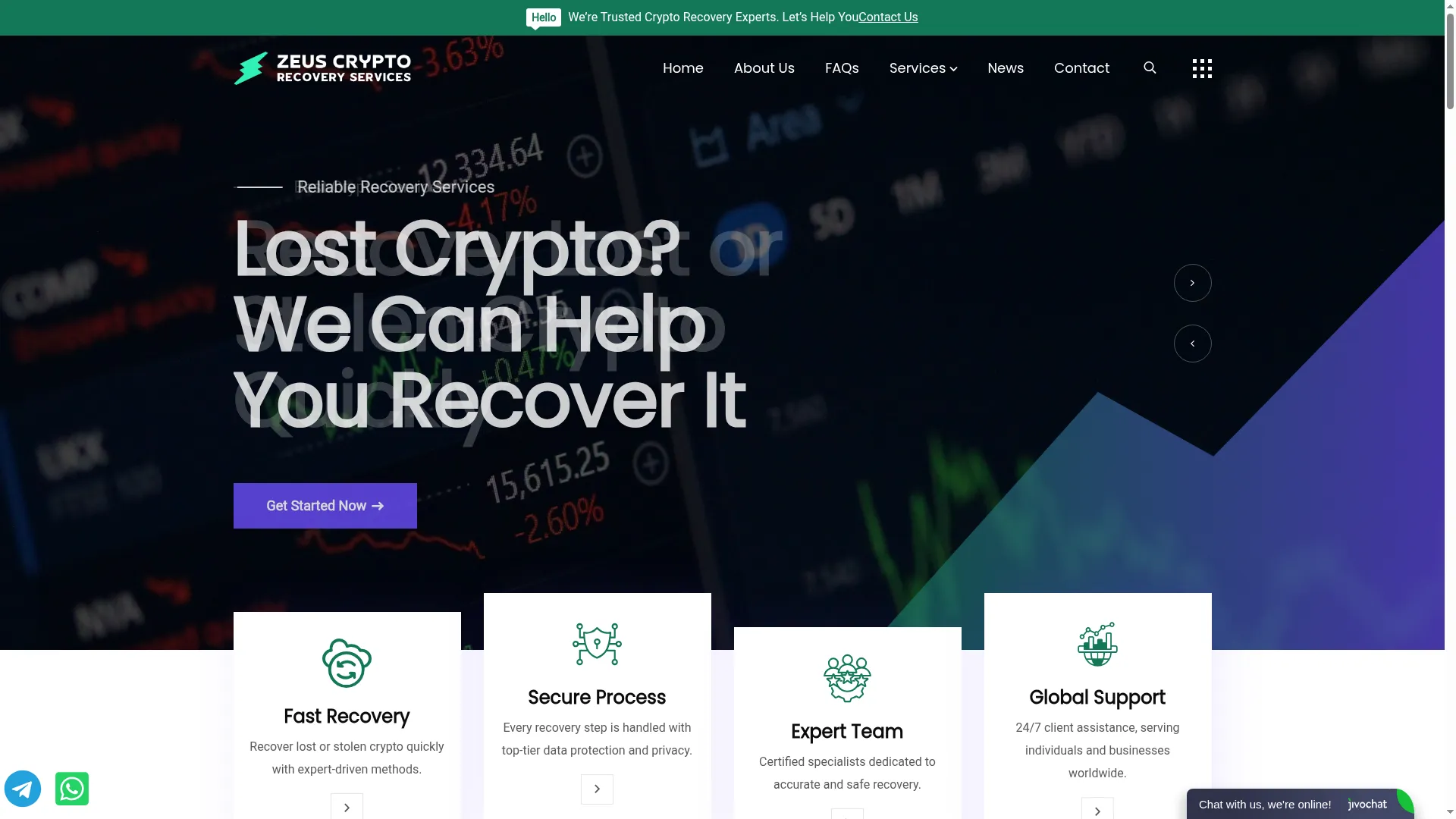Zeusrecoveryservices.com