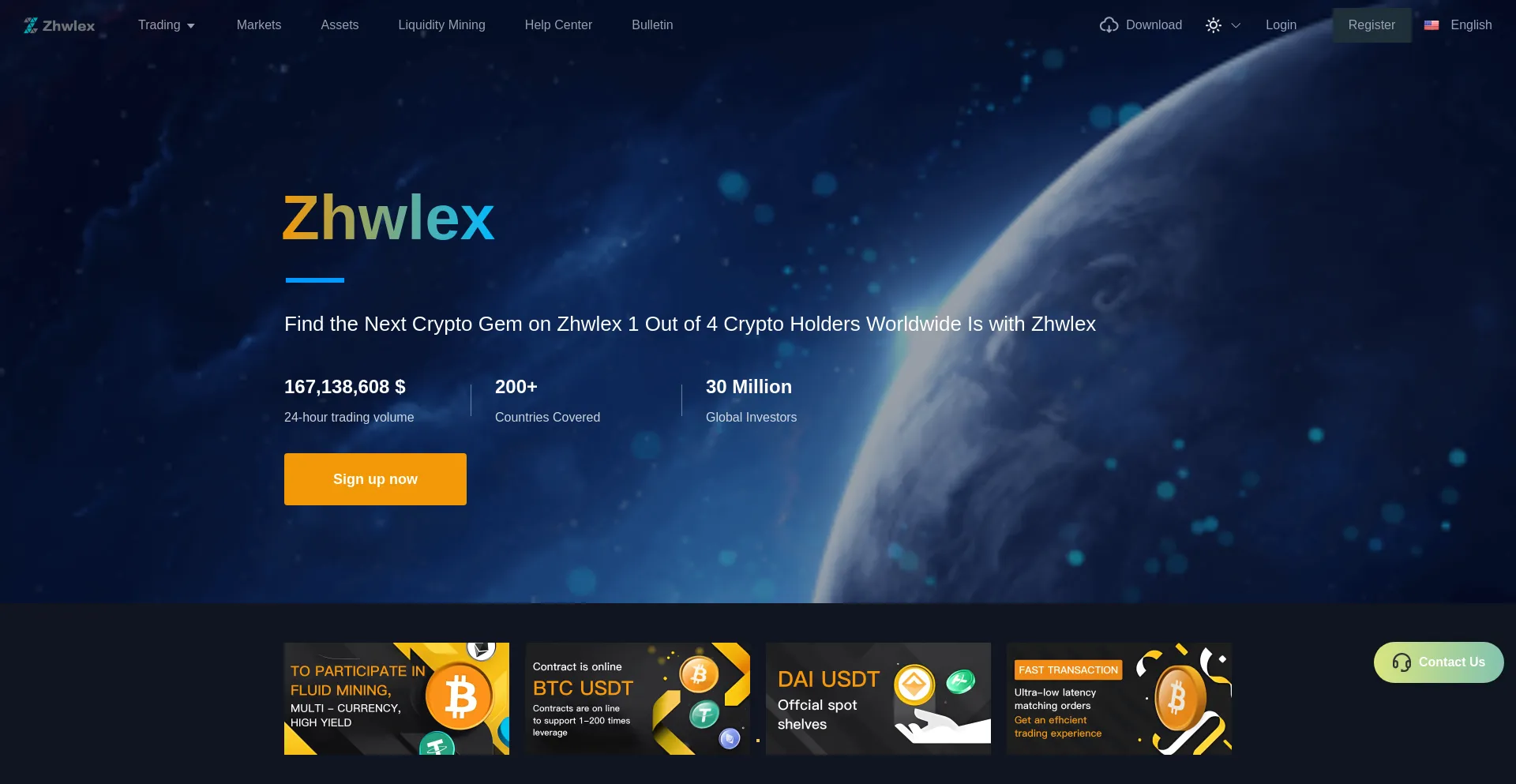Website screenshot of Zhwlex.us