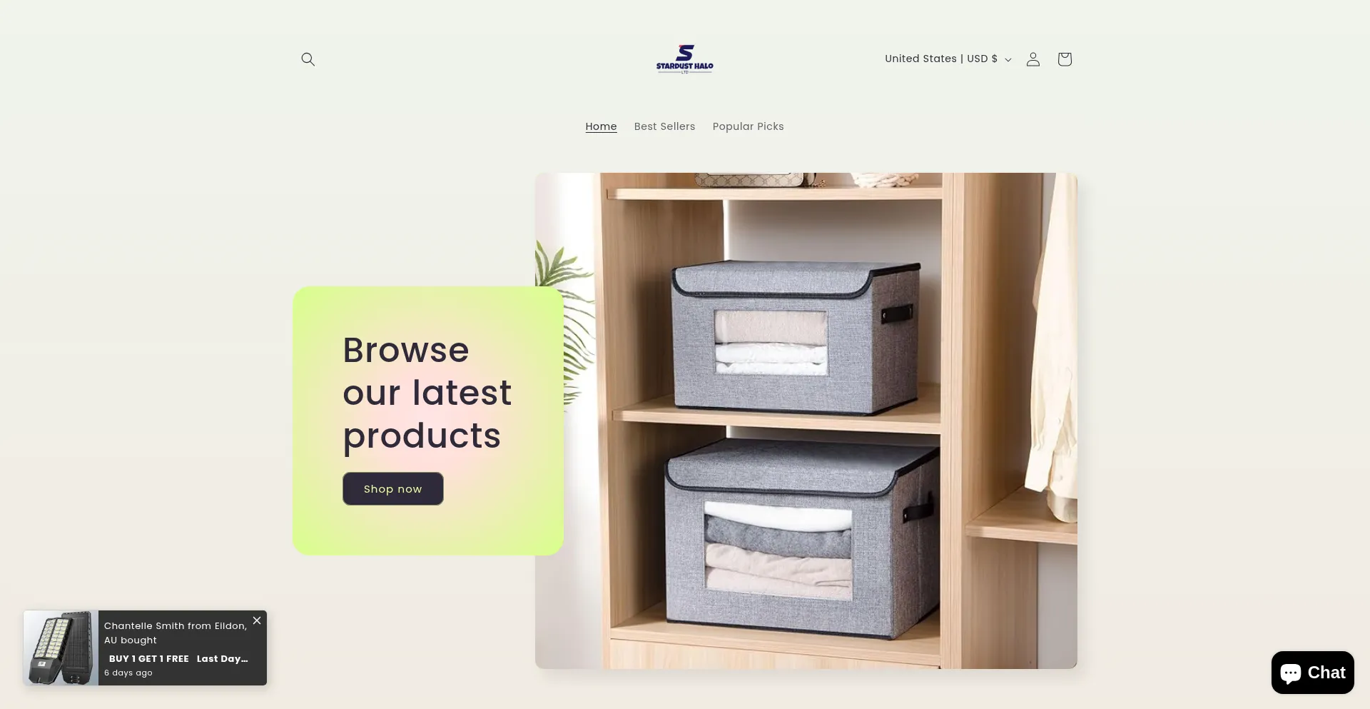 Website screenshot of Zikkoglobal.shop