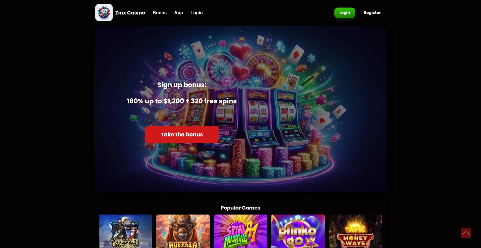 Zinx-casino.io