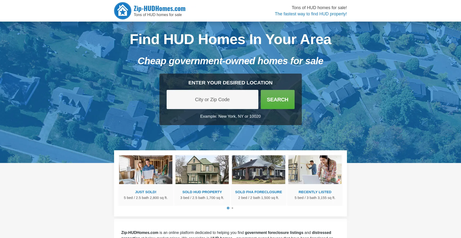Zip-hudhomes.com