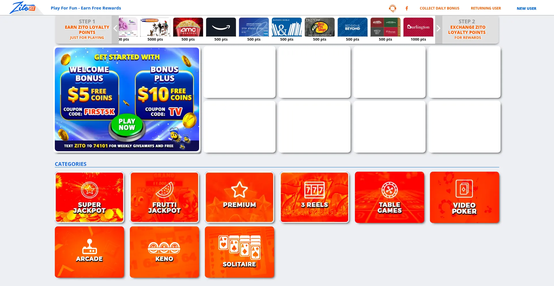 Zitobox.com Screenshot