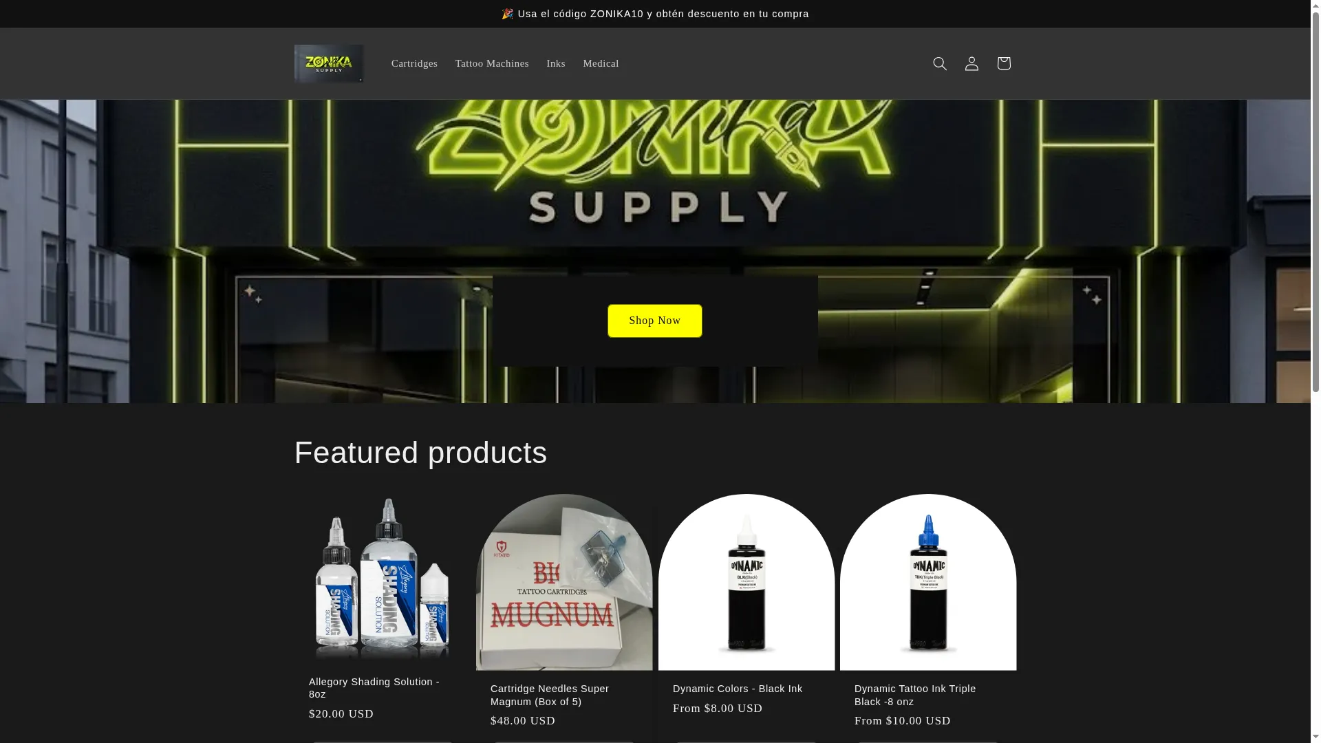 Zonikasupply.com