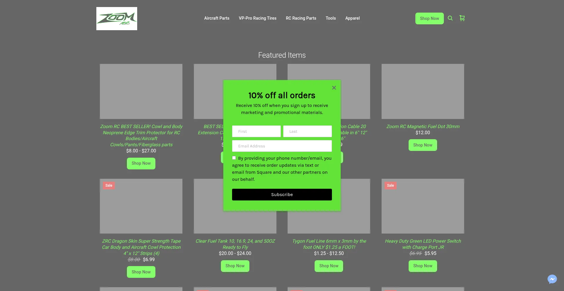 Zoomrc.net Screenshot