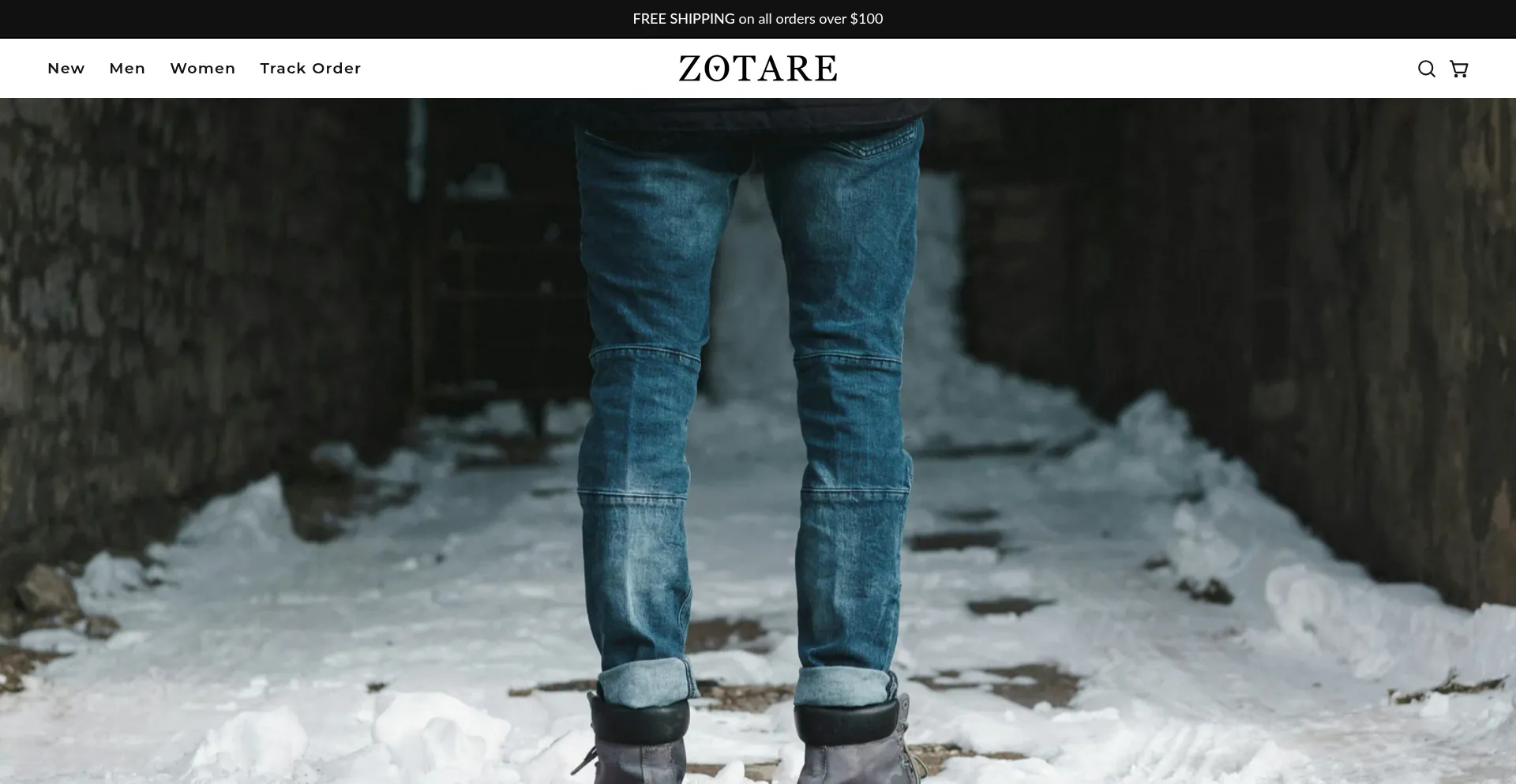 Website screenshot of Zotare.com