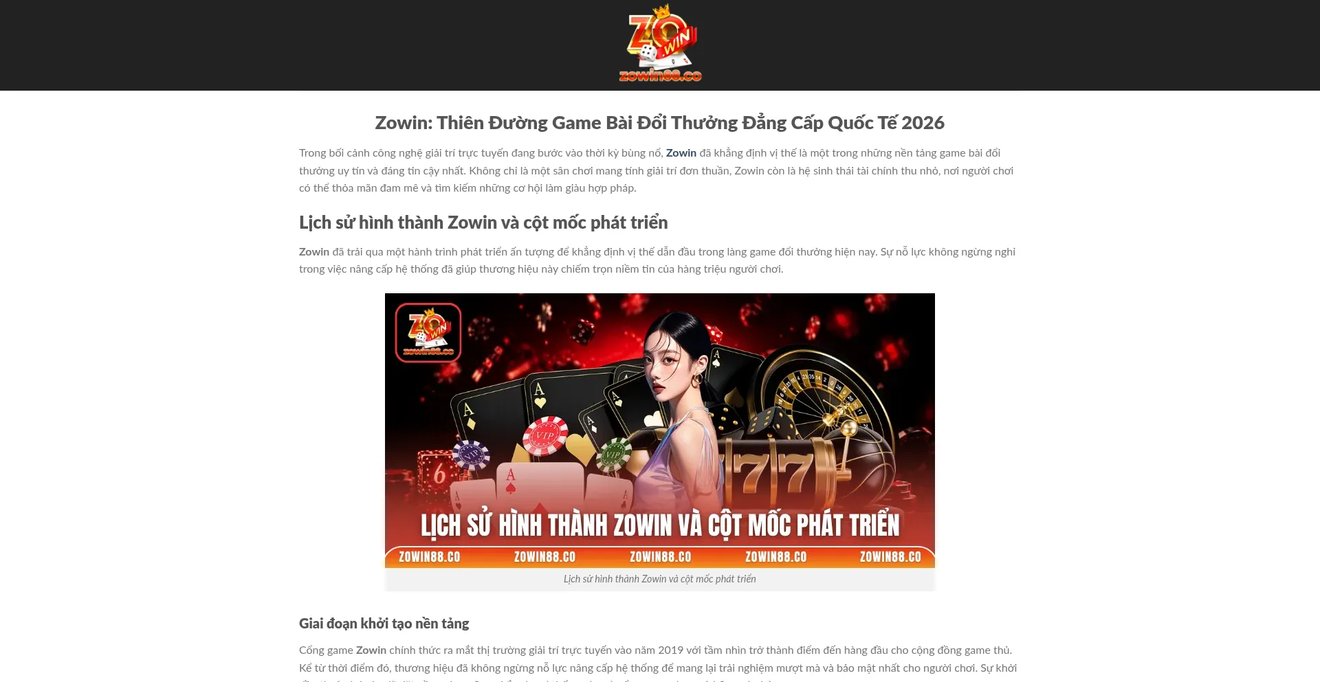 Zowin88.co