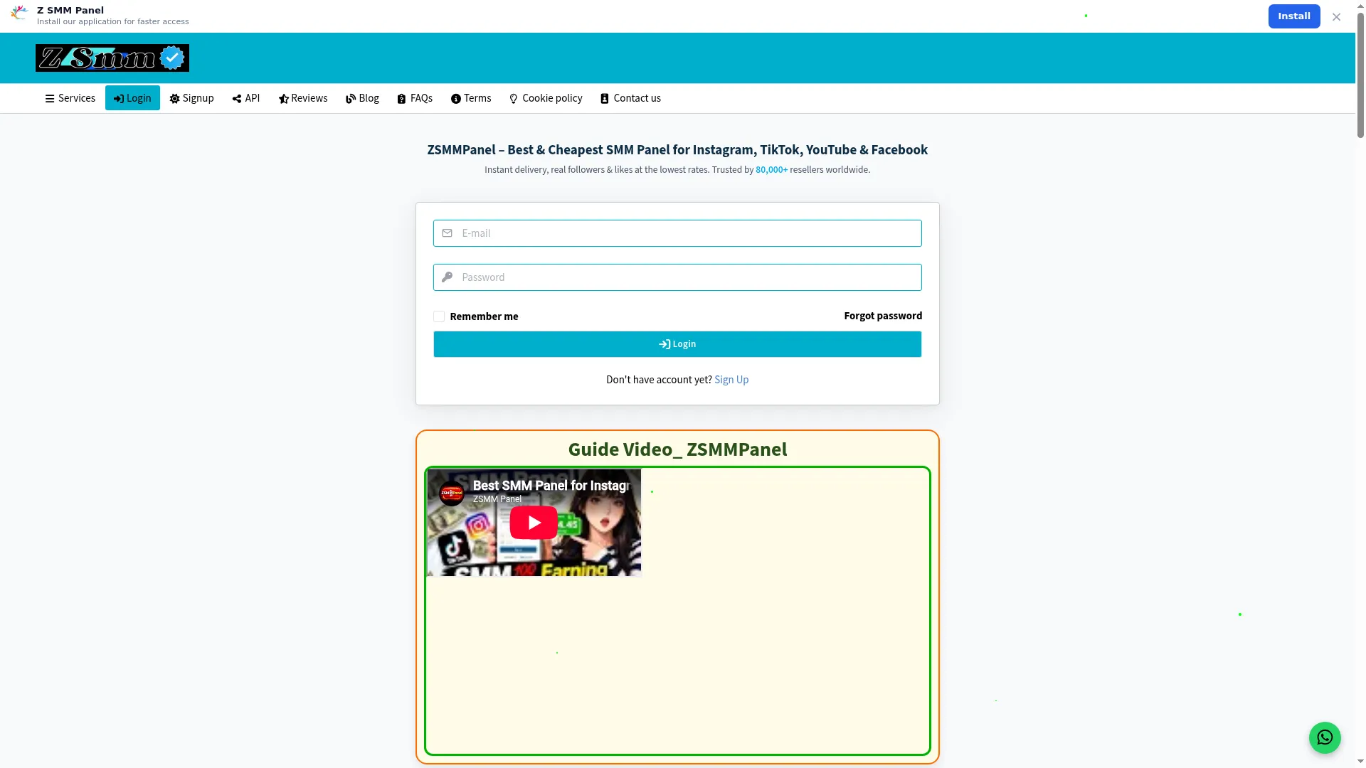 Zsmmpanel.com